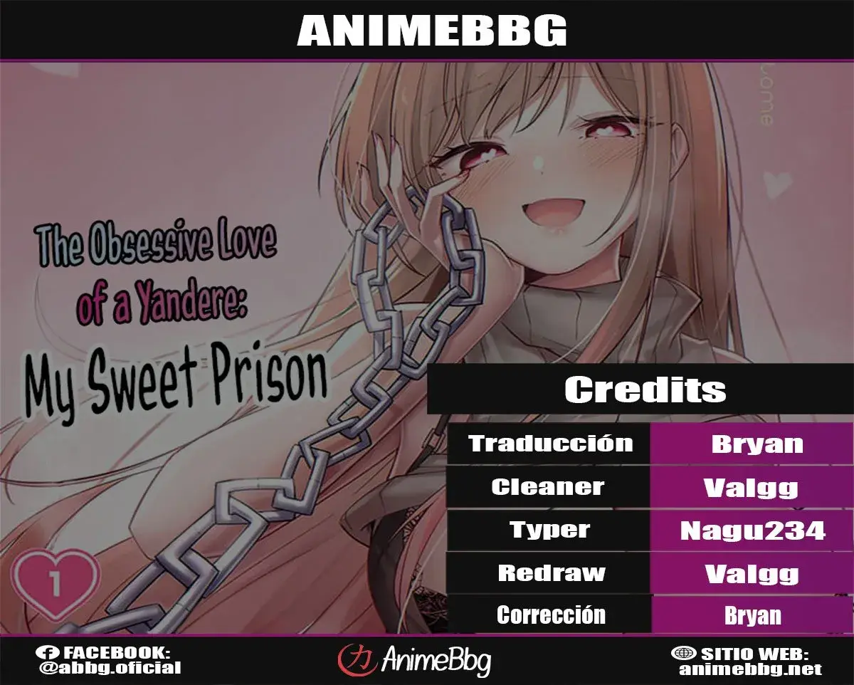 A Yandere's Obsessive Love My Sweet Prison — Chapter 1 — Page 1
