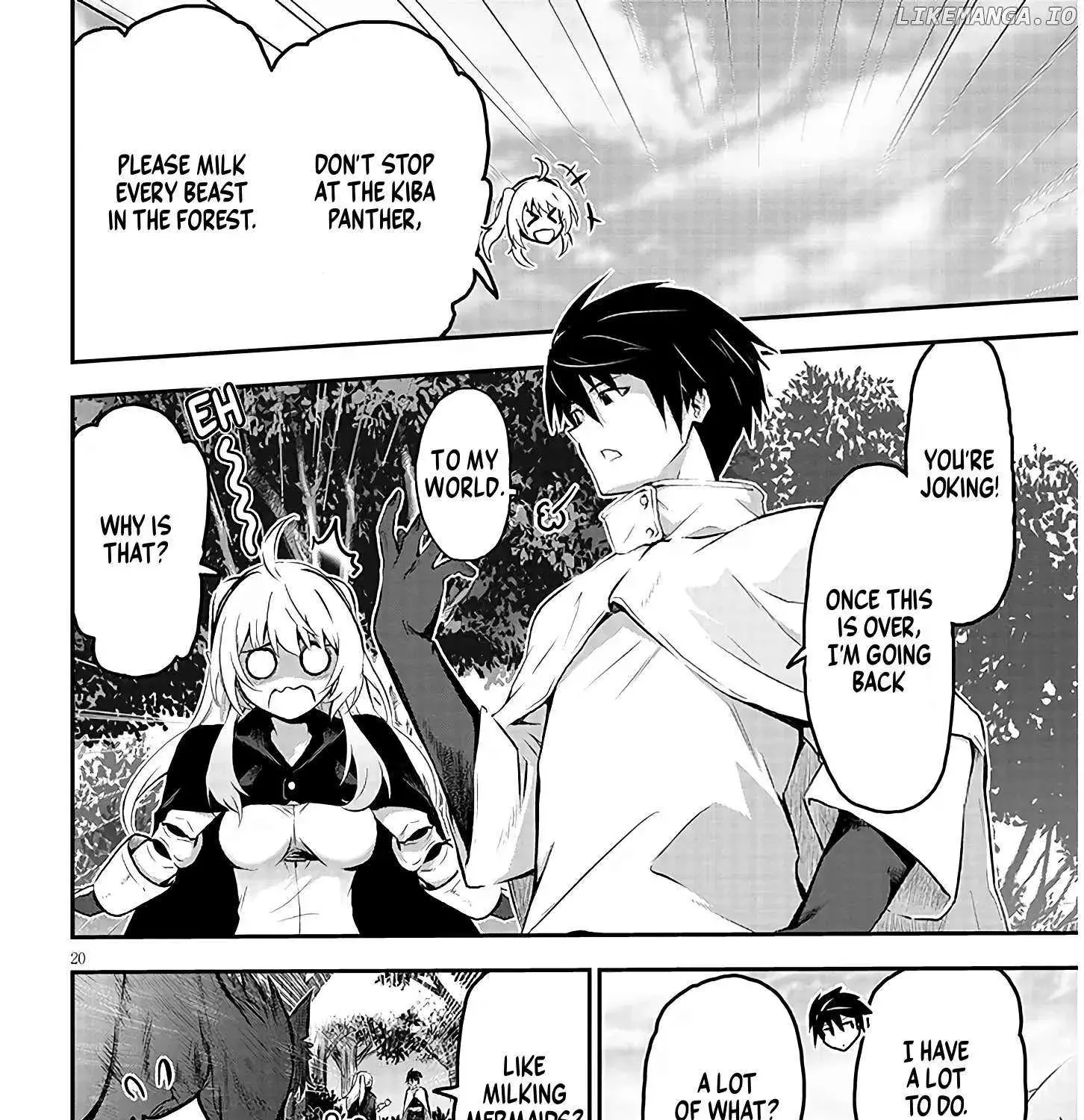 Milk-shibori Hunter no Isekai Sakunyuuki -Nouka no Saenai Otoko ga Arayuru Shuzoku no Chiku-B o Moteasobi-toriko ni Suru- — Chapter 1.1 — Page 39