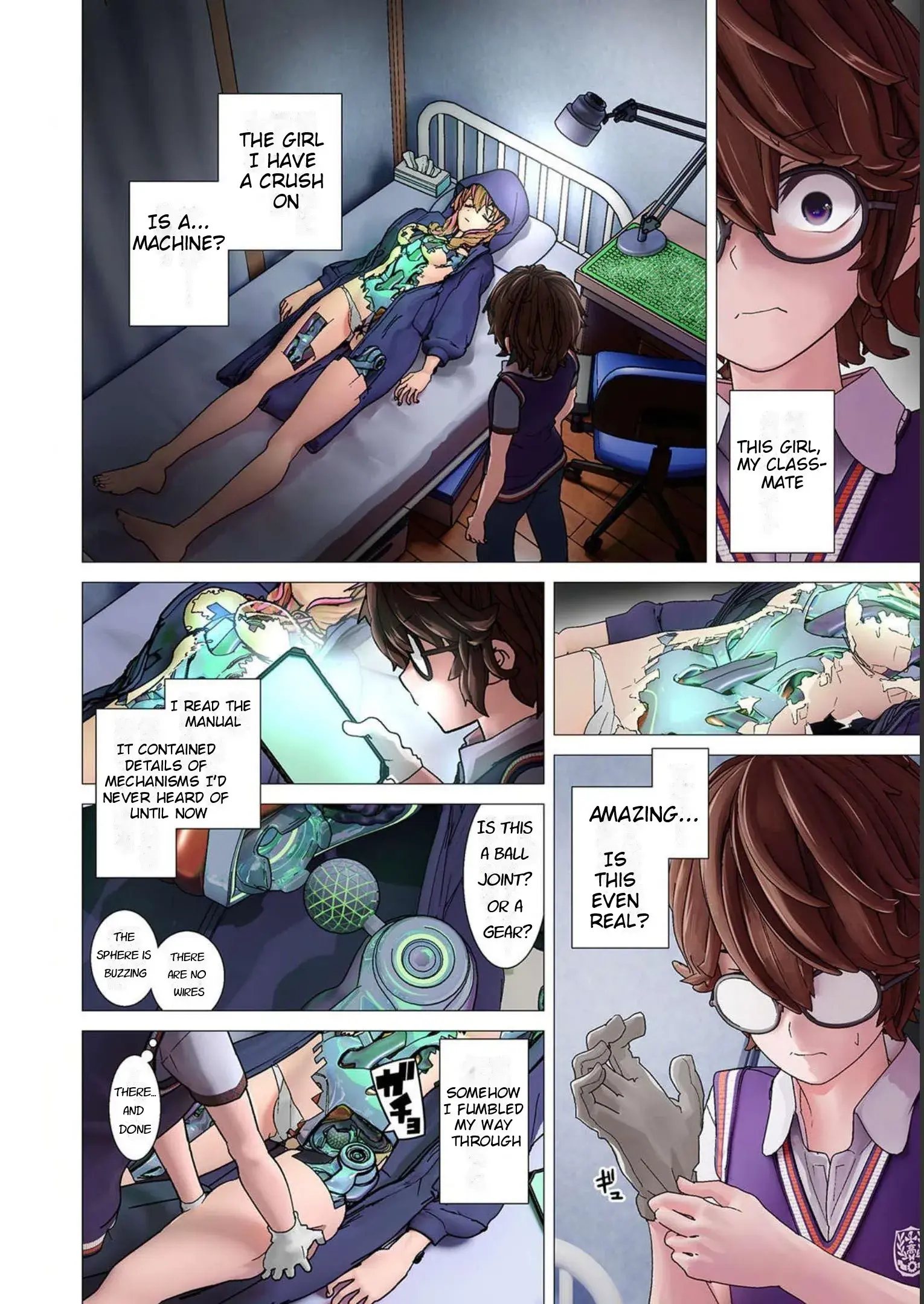 Makina-san's a Love Bot?! — Chapter 1 — Page 16
