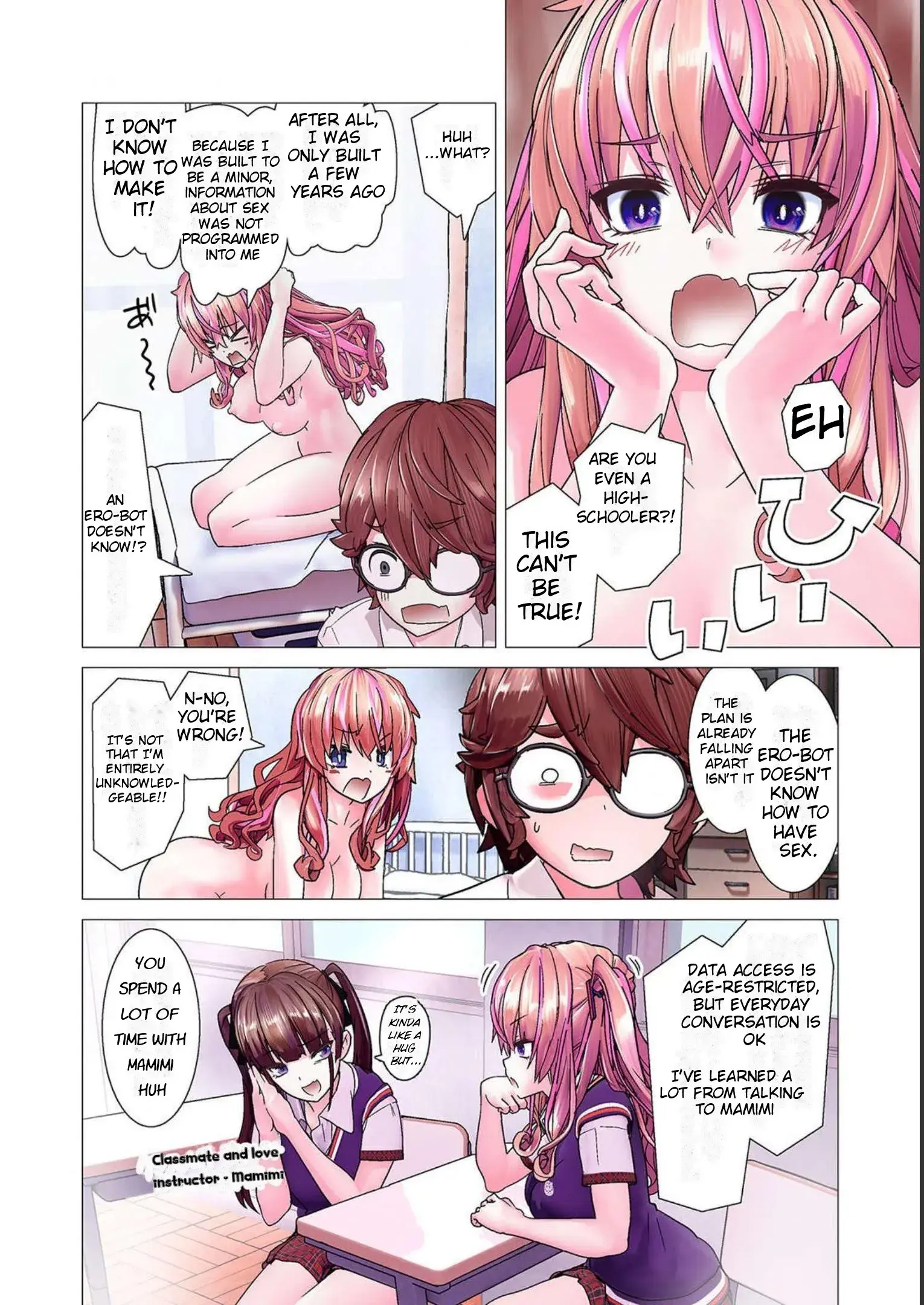 Makina-san's a Love Bot?! — Chapter 1 — Page 26