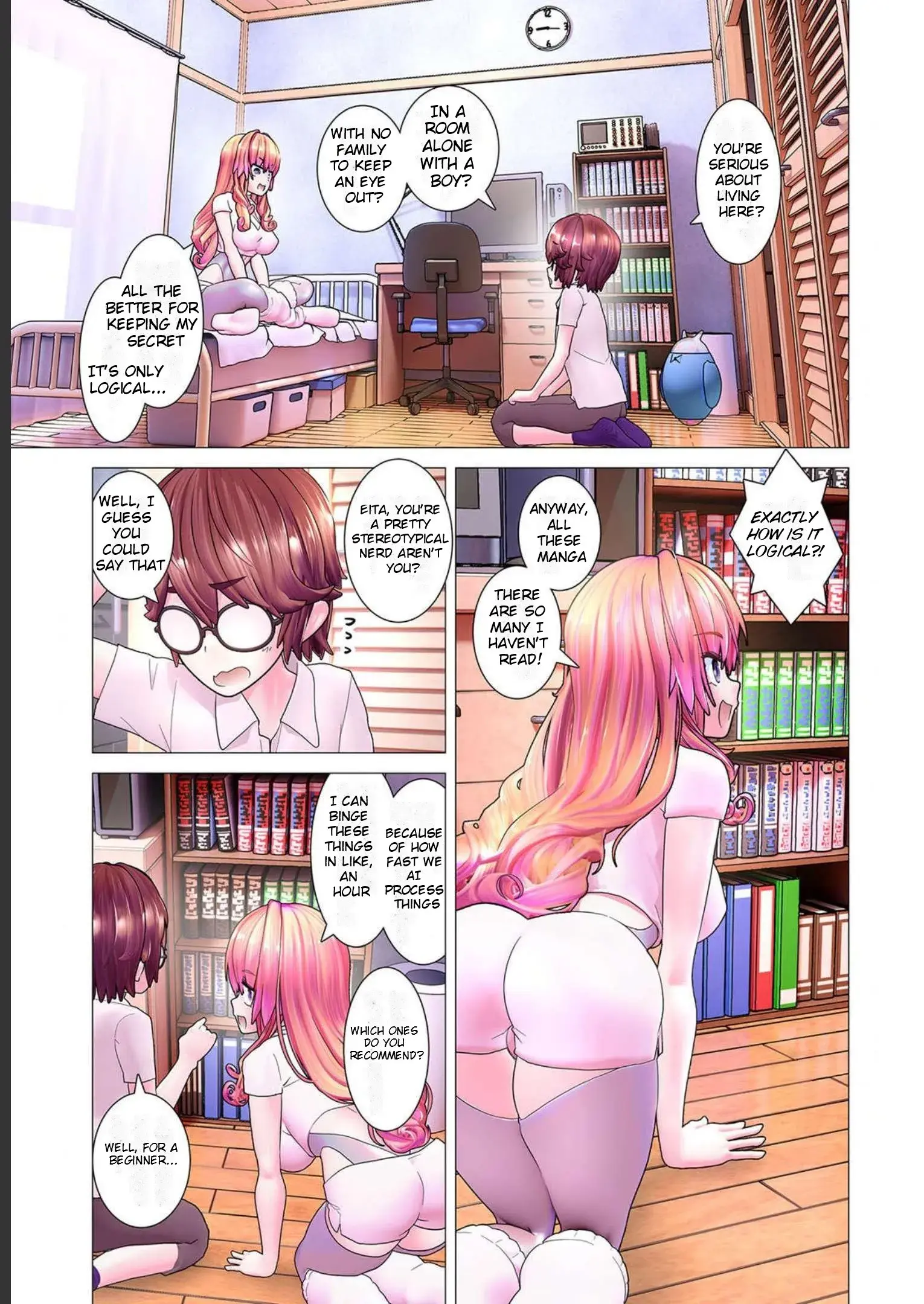 Makina-san's a Love Bot?! — Chapter 2 — Page 7