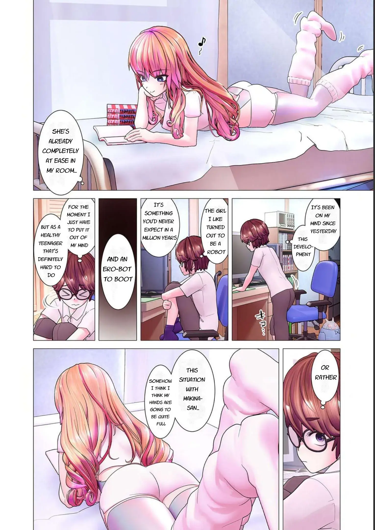 Makina-san's a Love Bot?! — Chapter 2 — Page 8