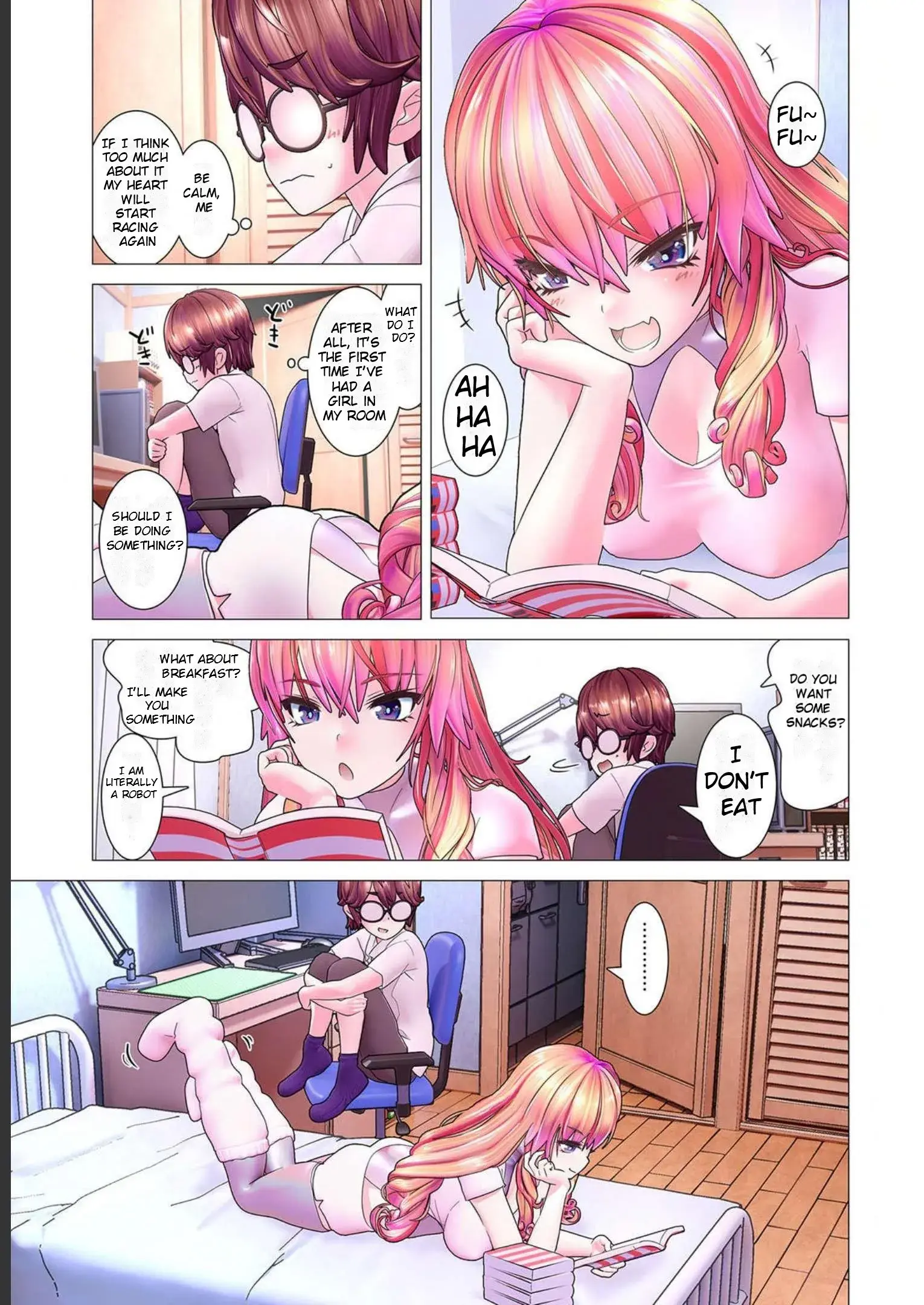 Makina-san's a Love Bot?! — Chapter 2 — Page 9