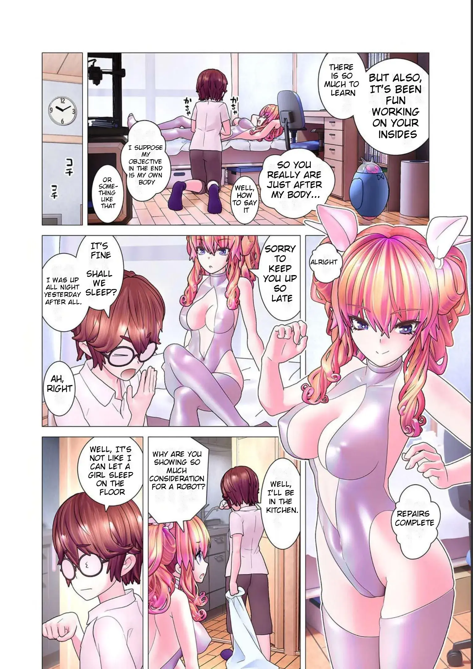 Makina-san's a Love Bot?! — Chapter 2 — Page 22