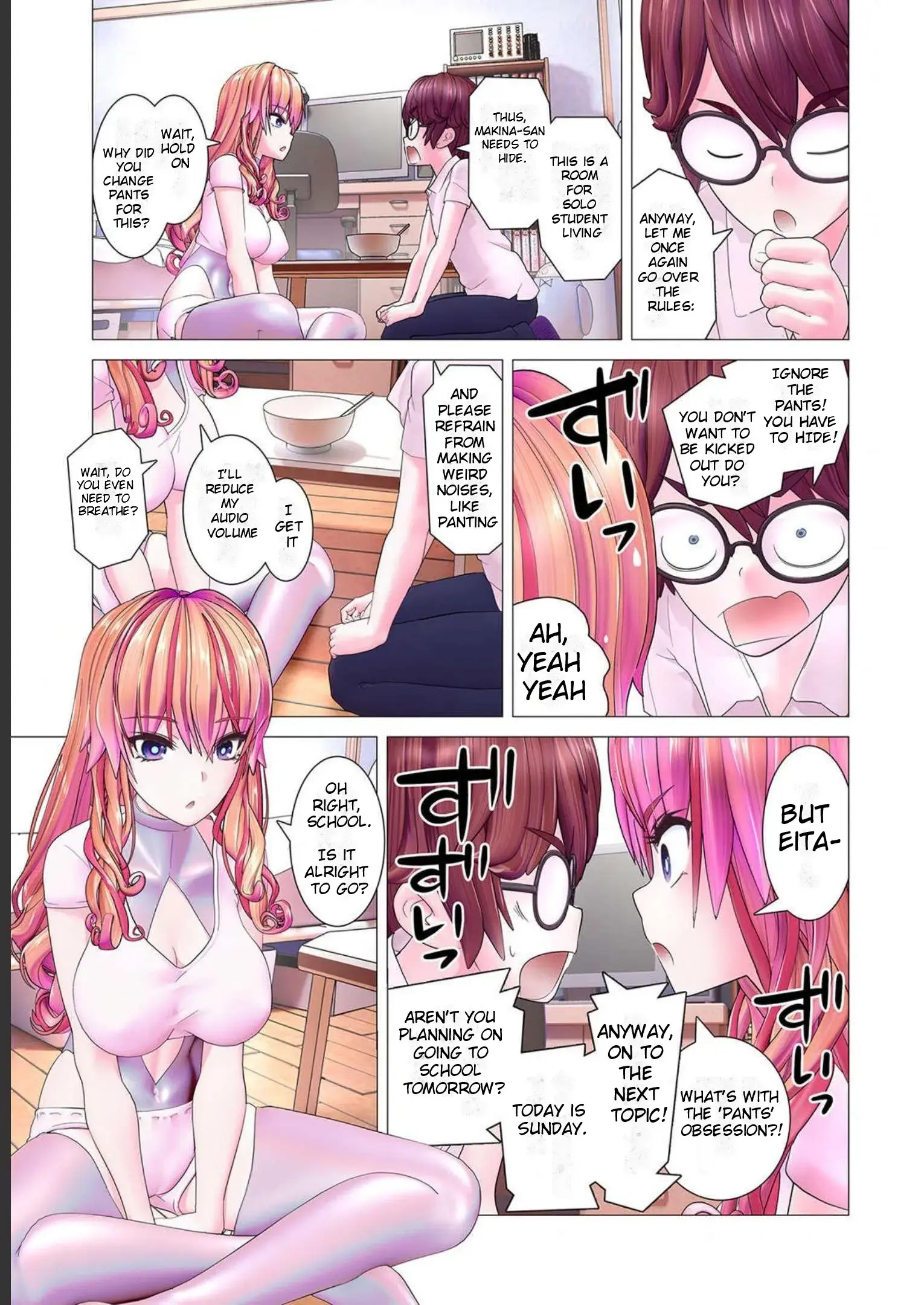 Makina-san's a Love Bot?! — Chapter 3 — Page 8