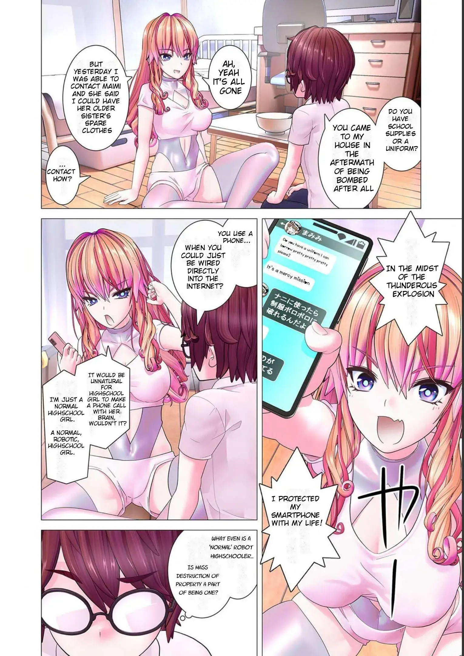 Makina-san's a Love Bot?! — Chapter 3 — Page 9