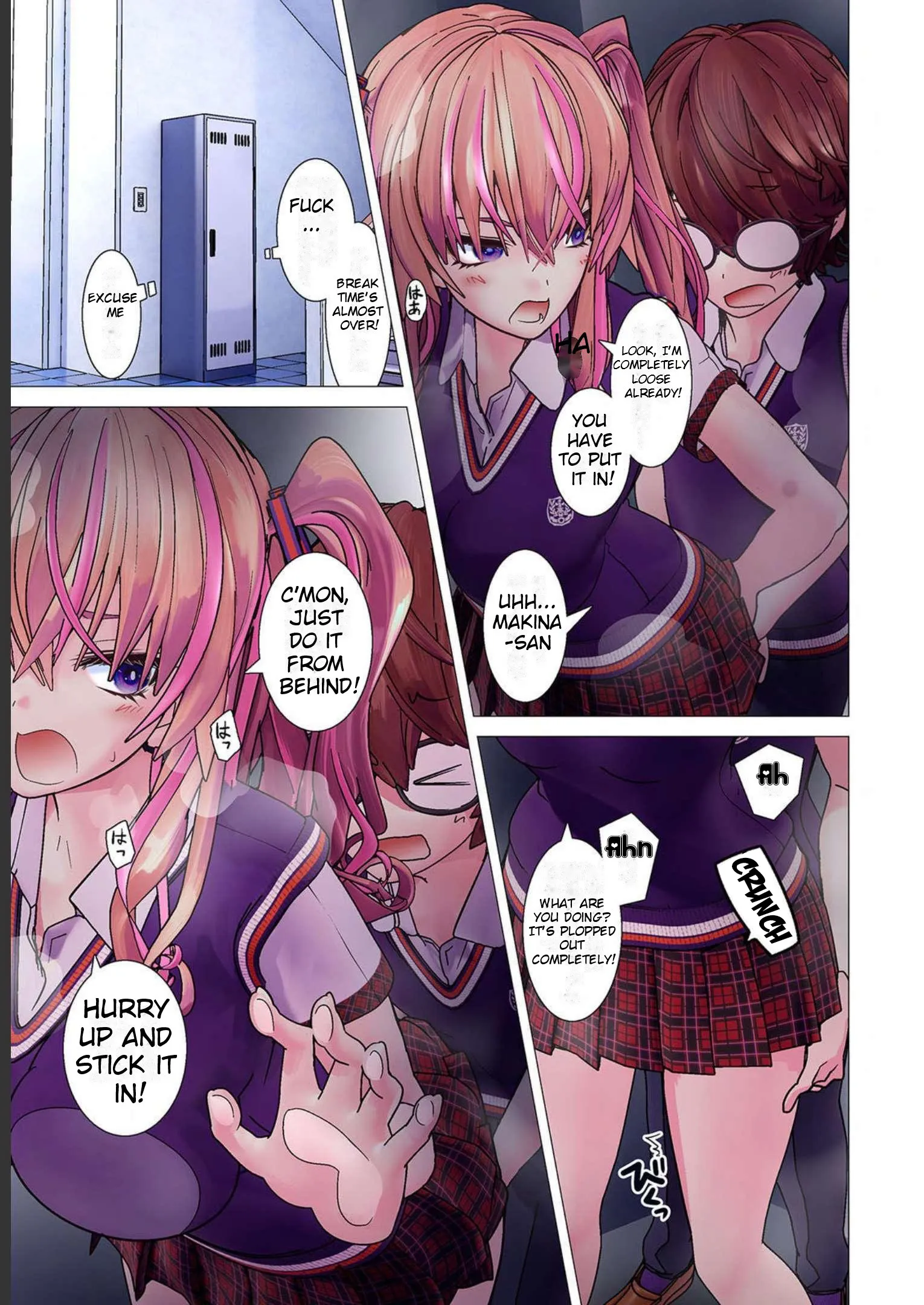 Hide it! Makina!!
