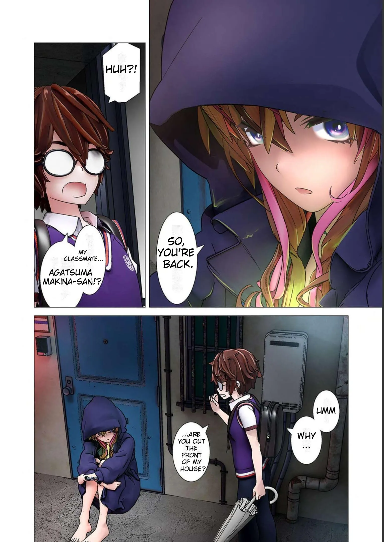 Hide it! Makina!!