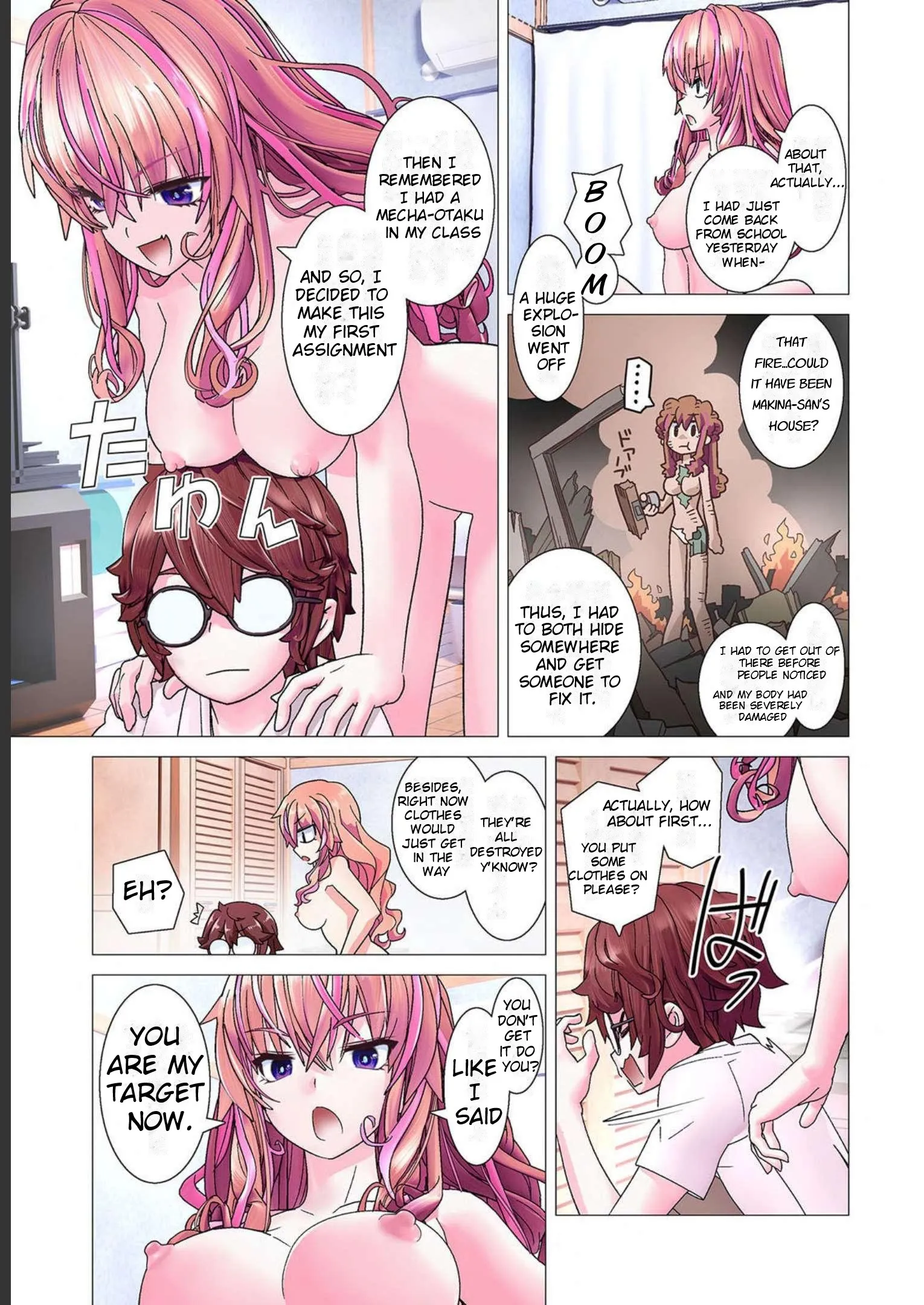 Hide it! Makina!!