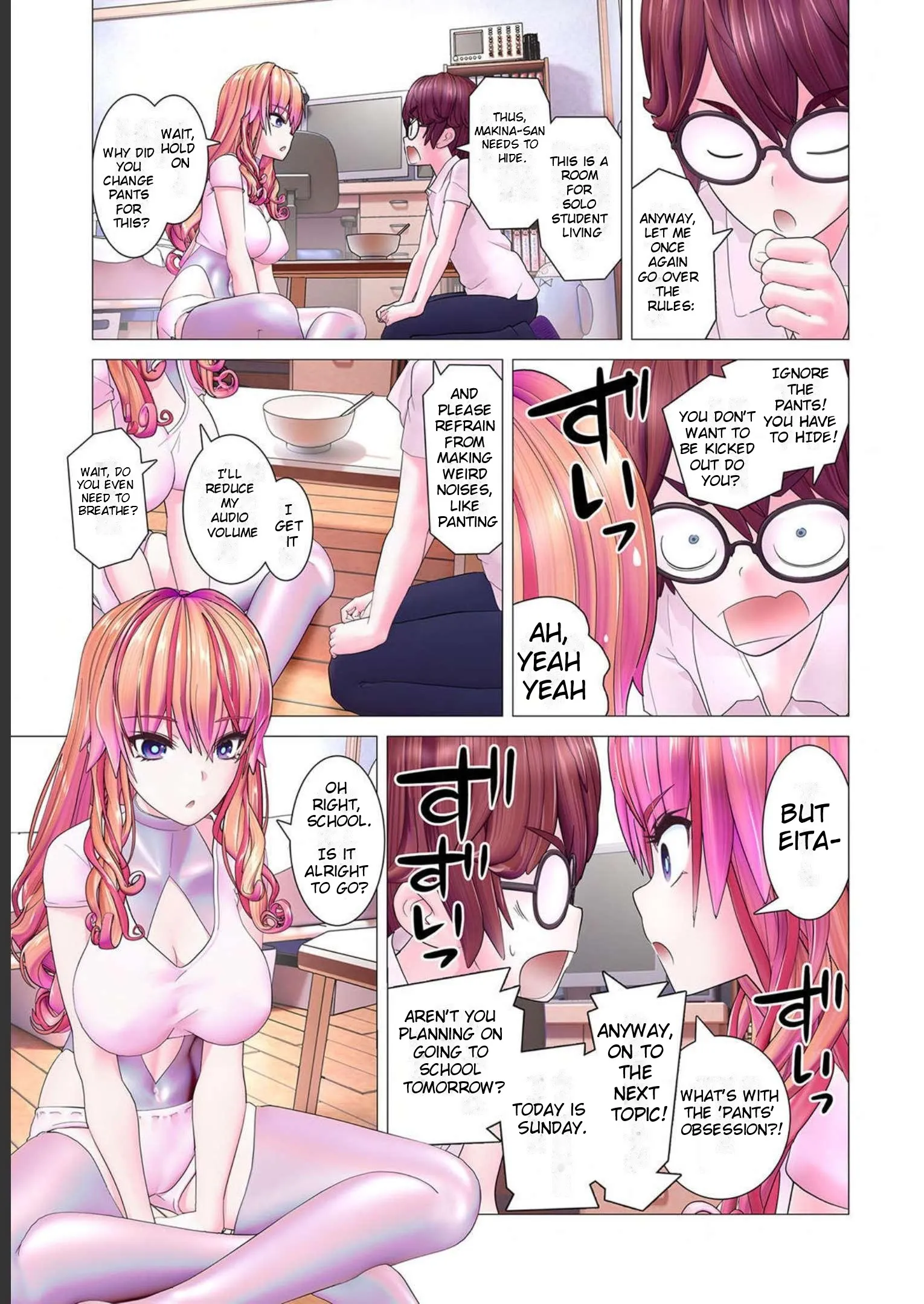Hide it! Makina!!