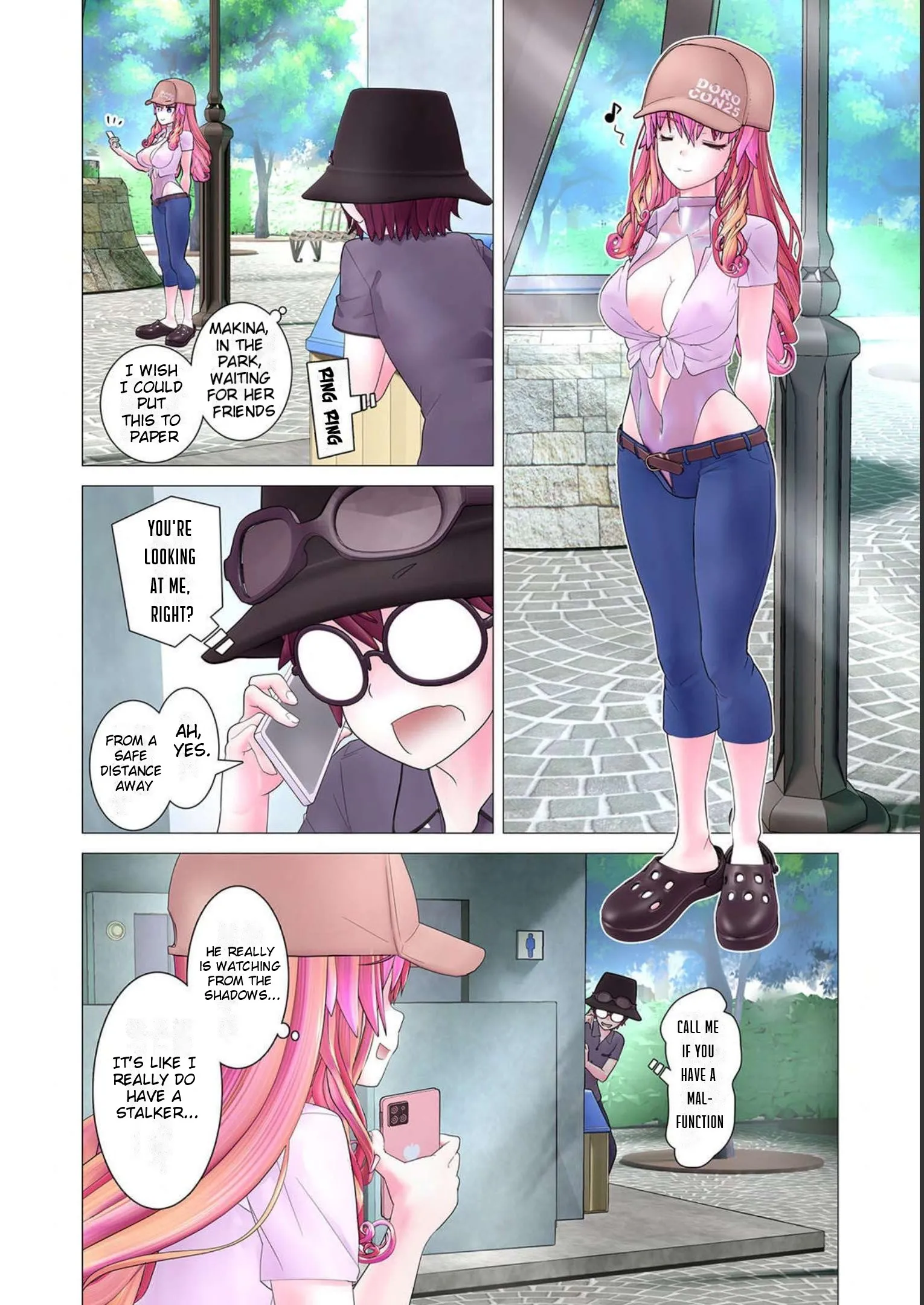 Hide it! Makina!!