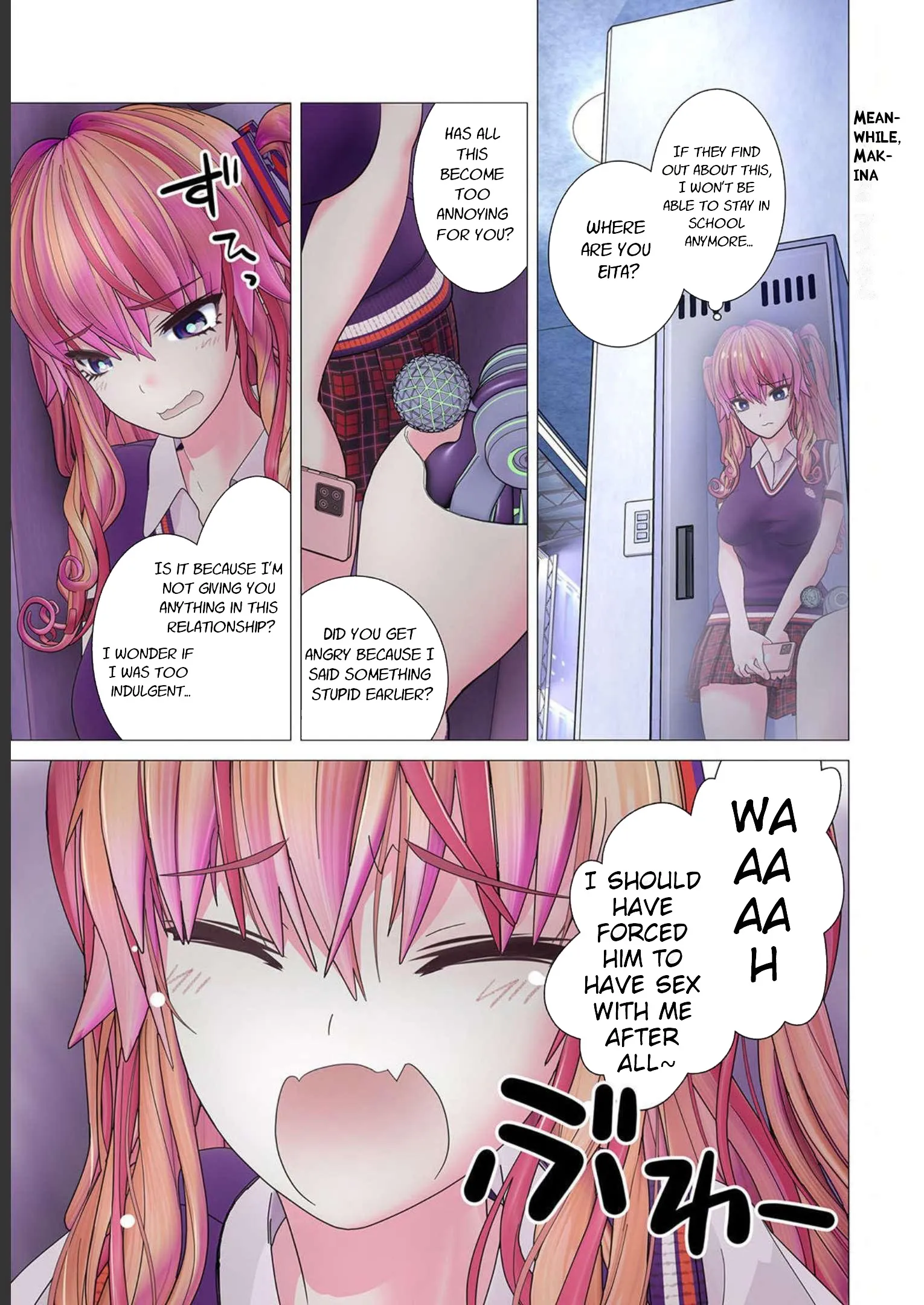 Hide it! Makina!!