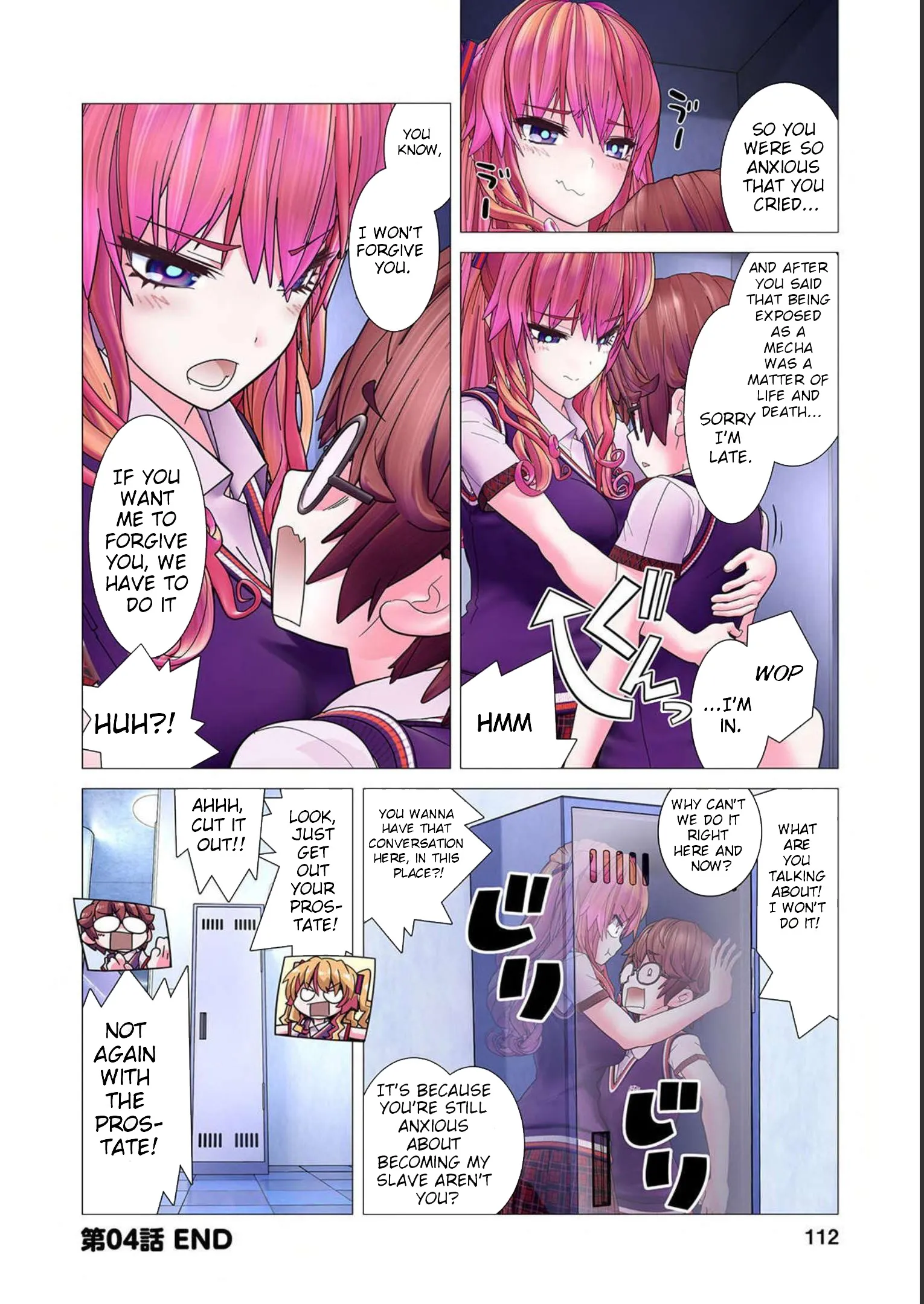 Hide it! Makina!!