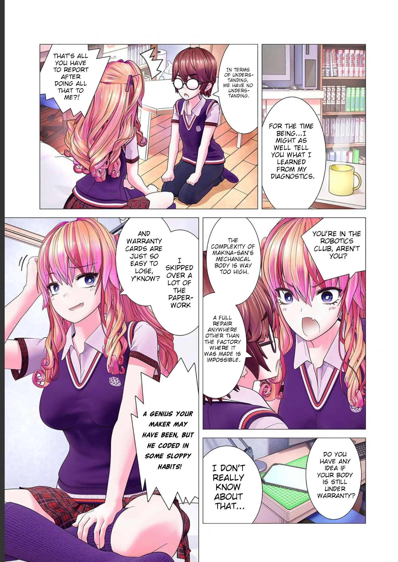 Hide it! Makina!!