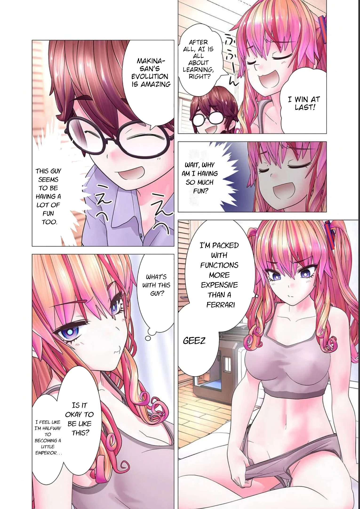 Hide it! Makina!!