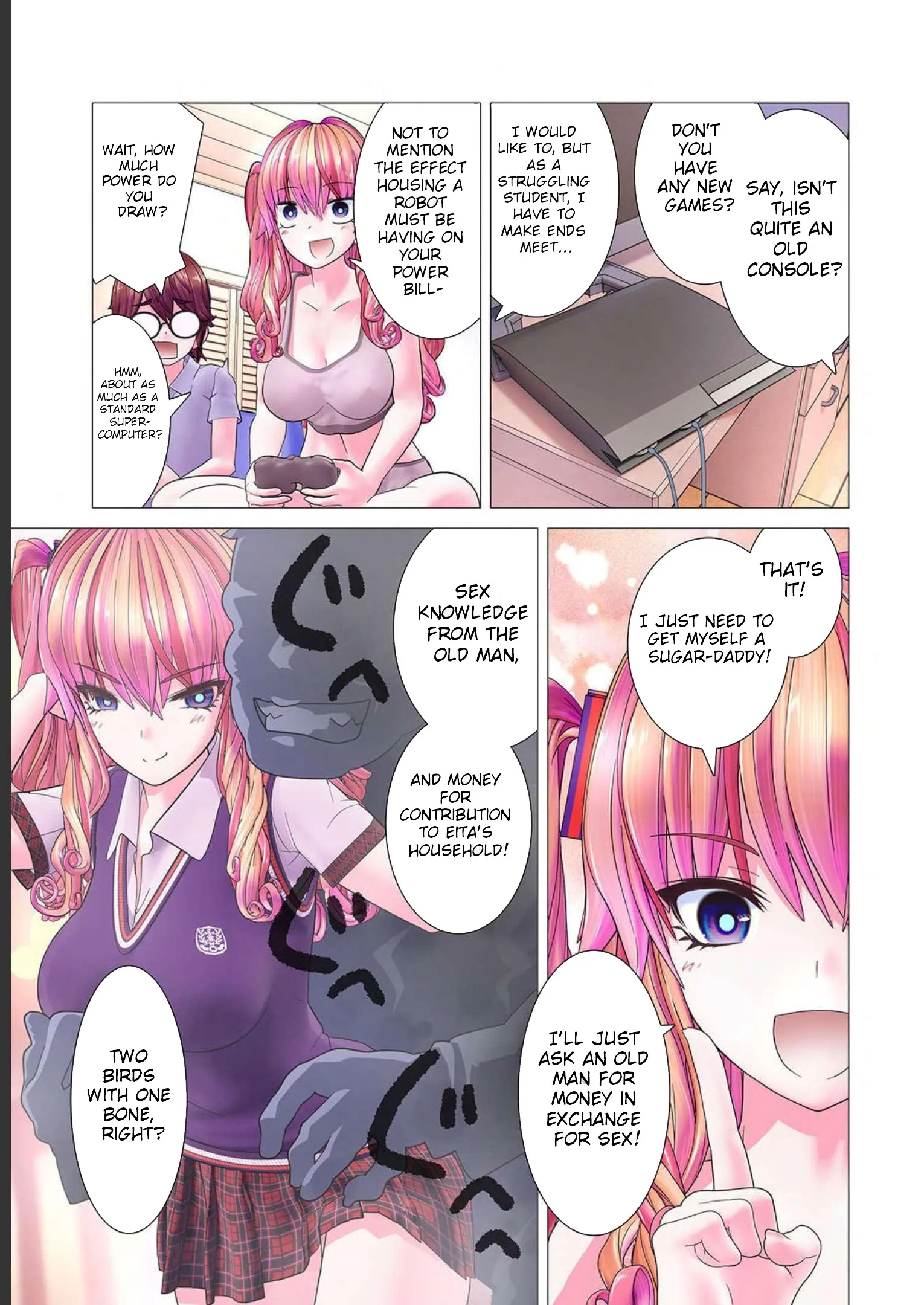 Hide it! Makina!!
