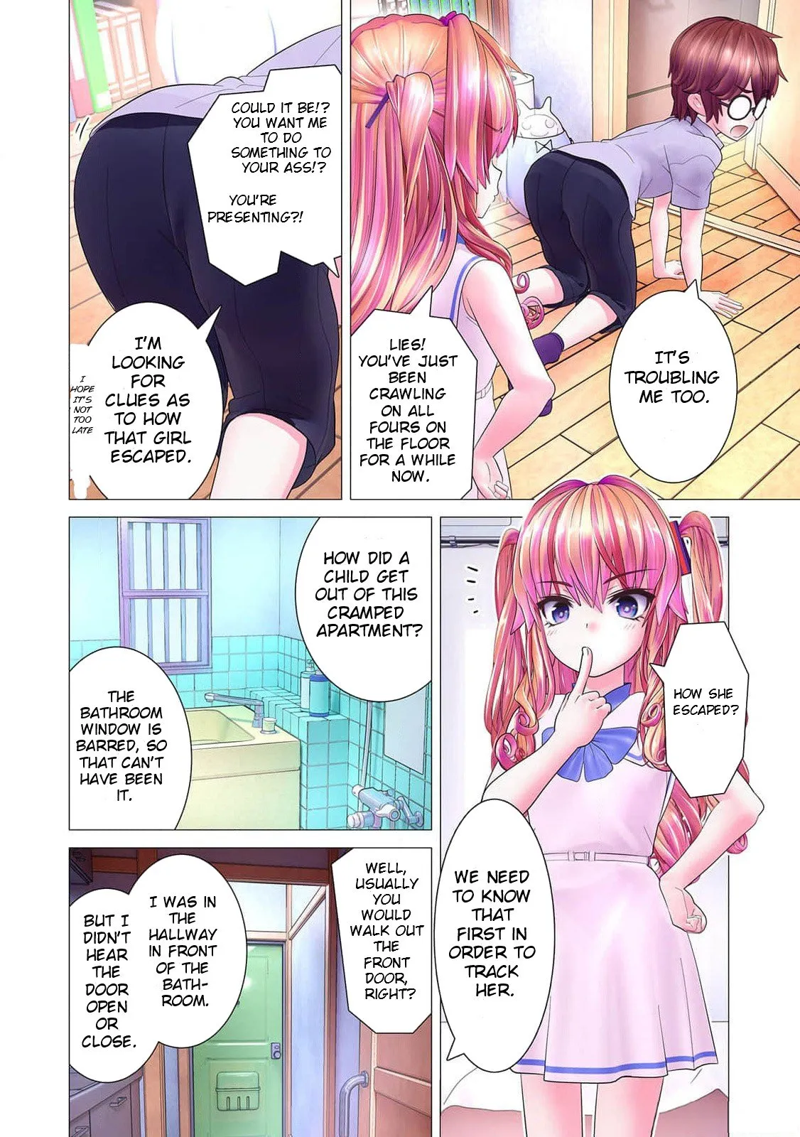 Hide it! Makina!!