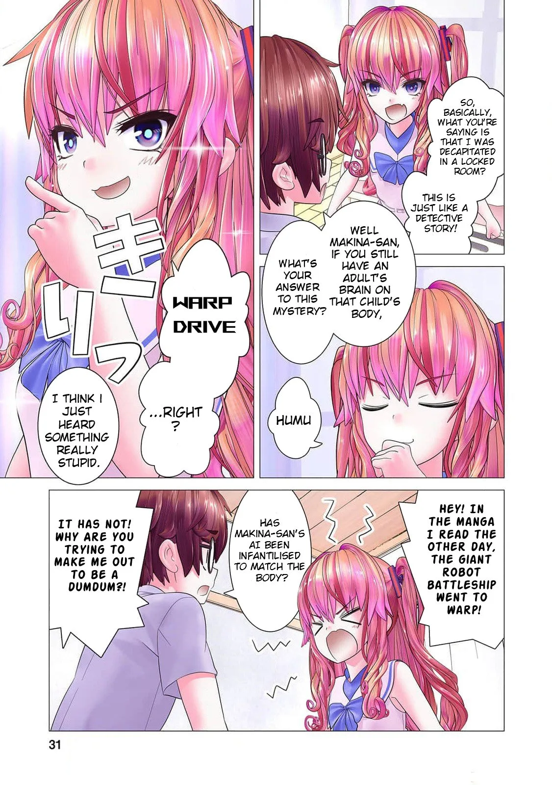 Hide it! Makina!!