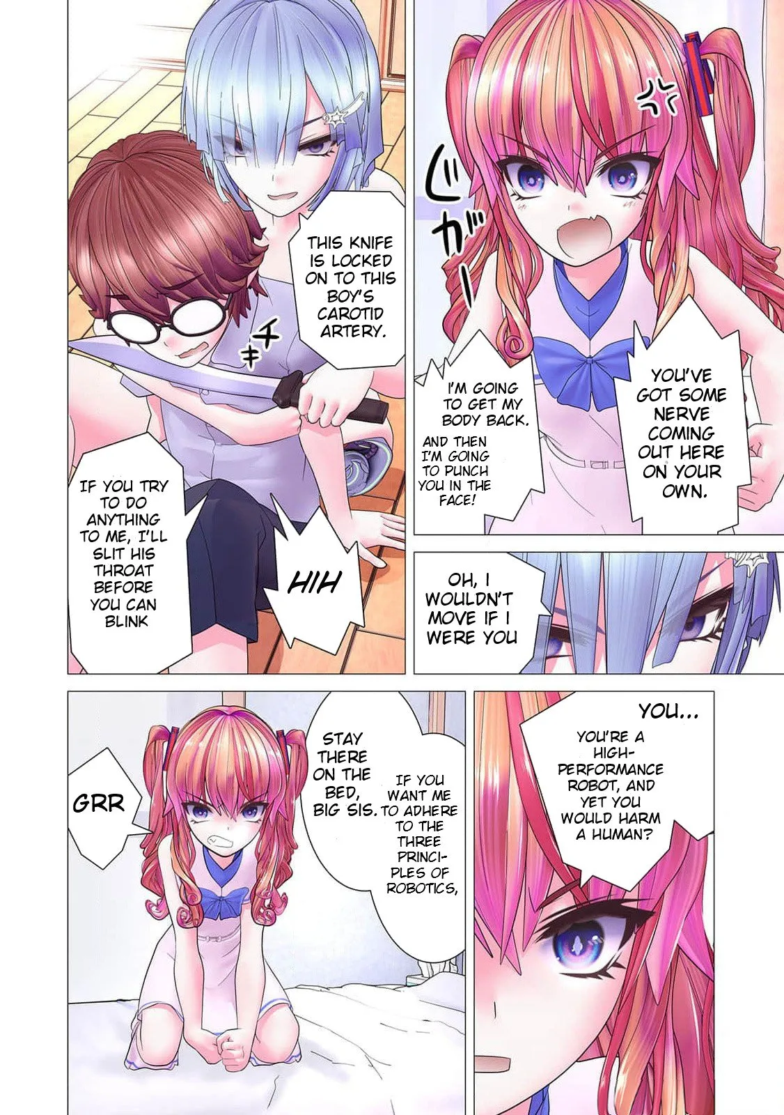 Hide it! Makina!!