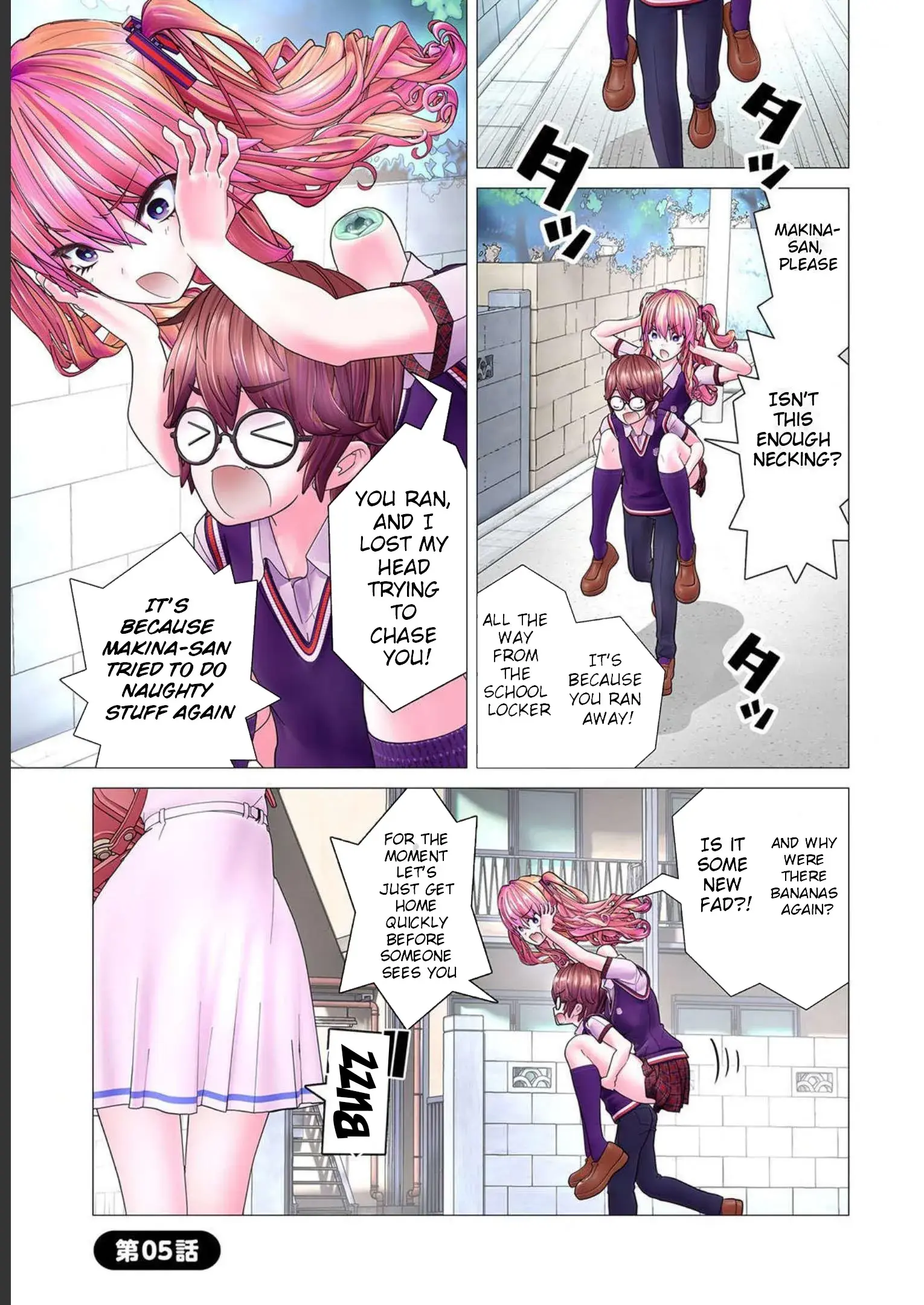 Makina-san's a Love Bot?! — Chapter 5 — Page 1