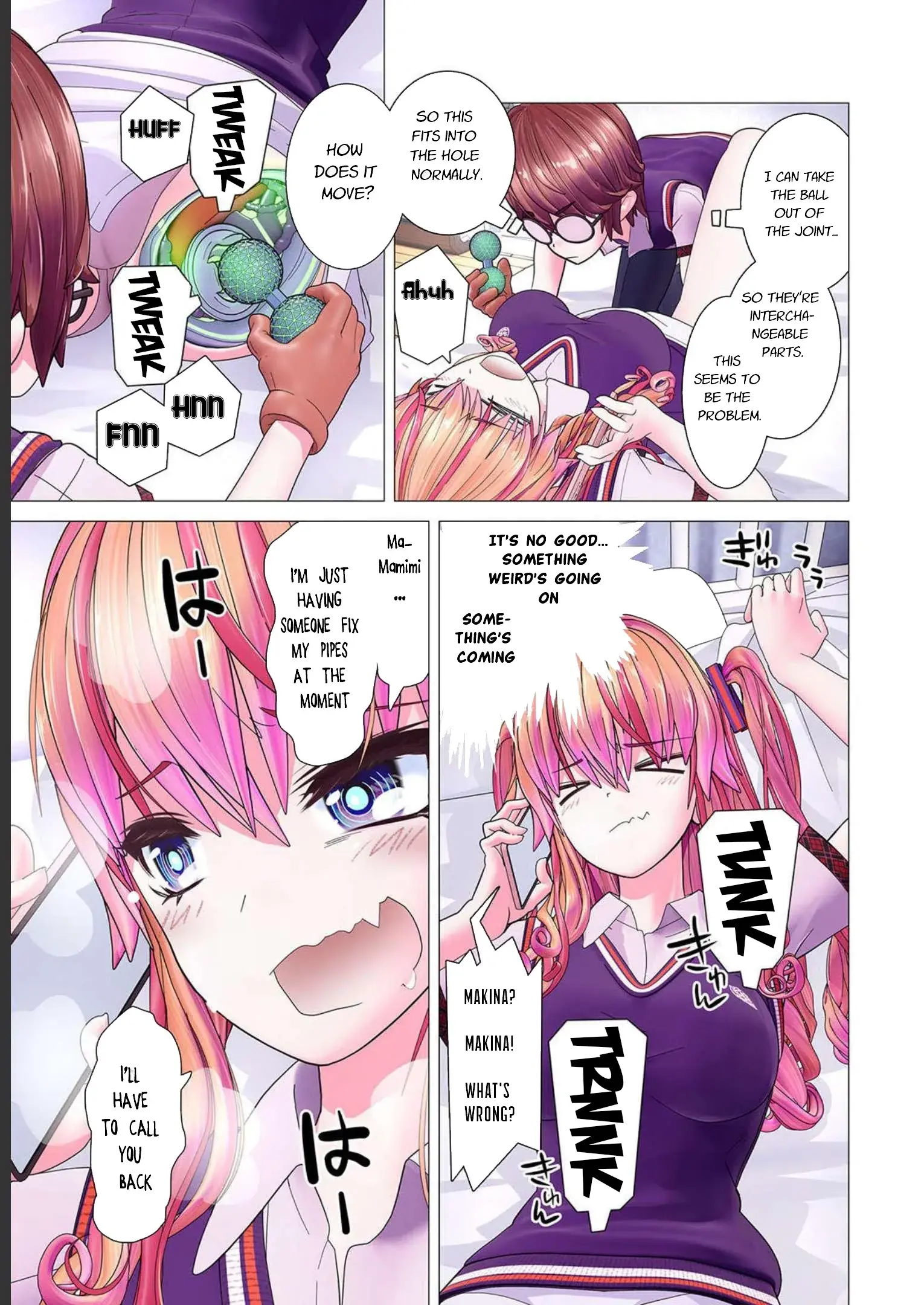 Makina-san's a Love Bot?! — Chapter 5 — Page 9