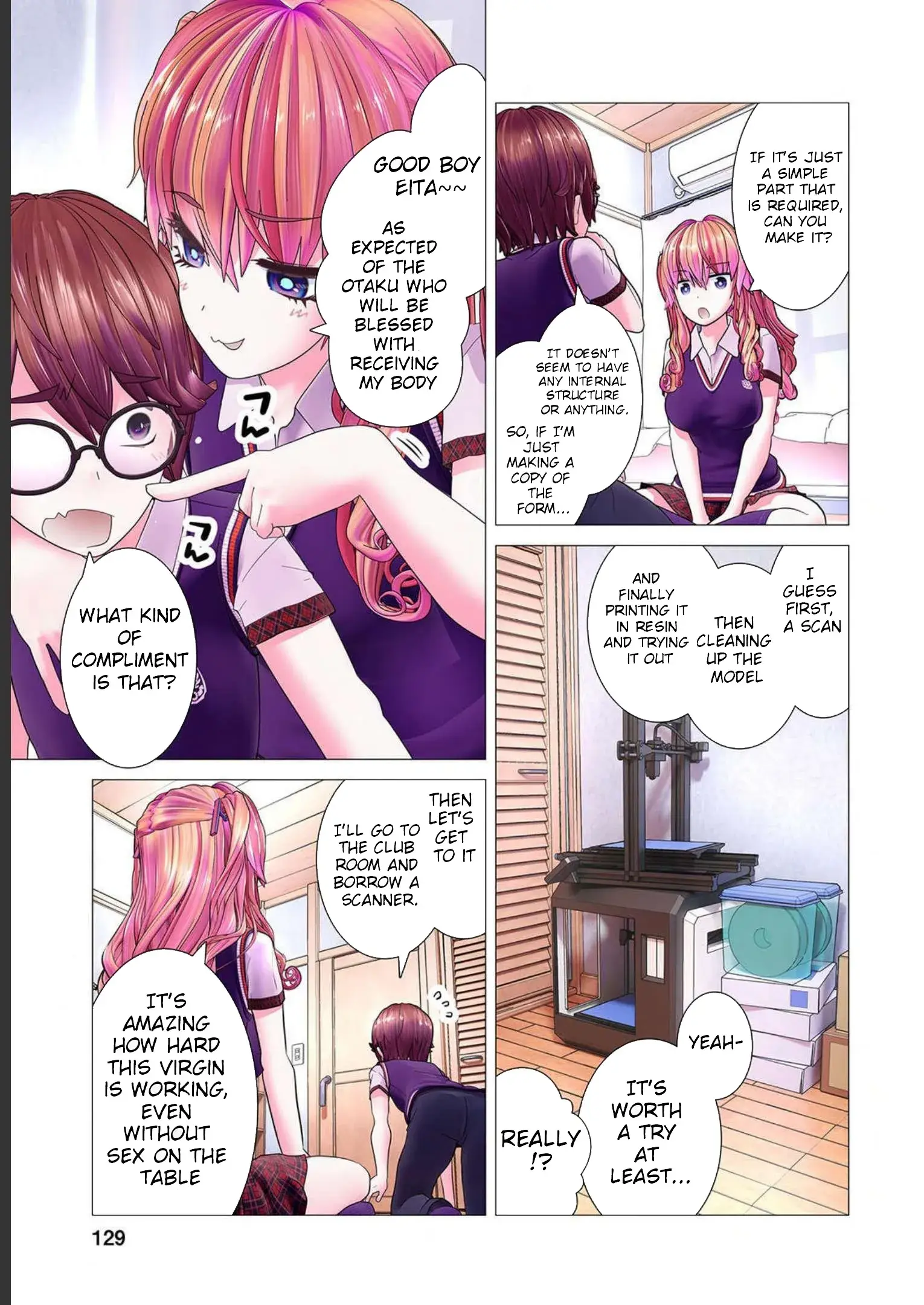 Makina-san's a Love Bot?! — Chapter 5 — Page 15
