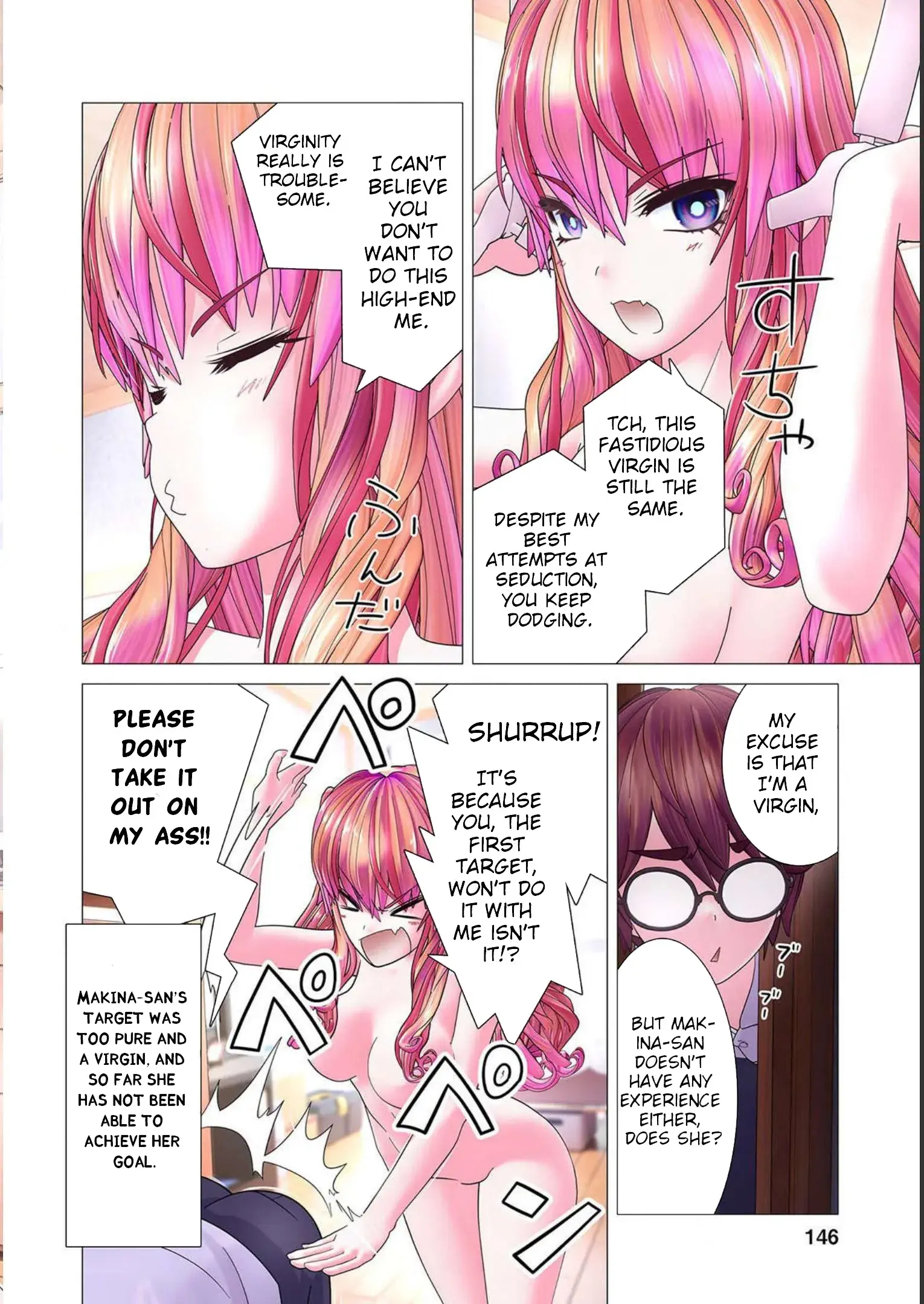 Makina-san's a Love Bot?! — Chapter 5.5 — Page 4