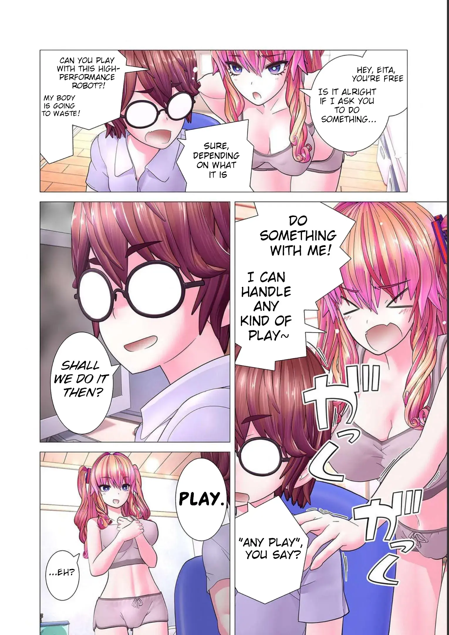 Makina-san's a Love Bot?! — Chapter 5.5 — Page 13