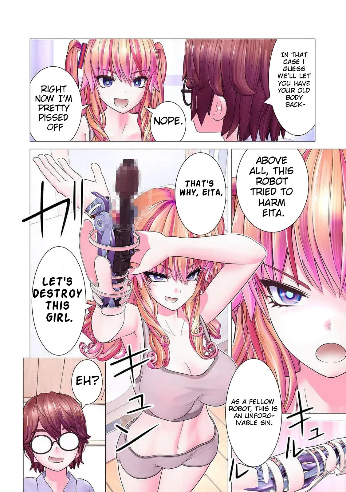 Makina-san's a Love Bot?! — Chapter 7 — Page 24