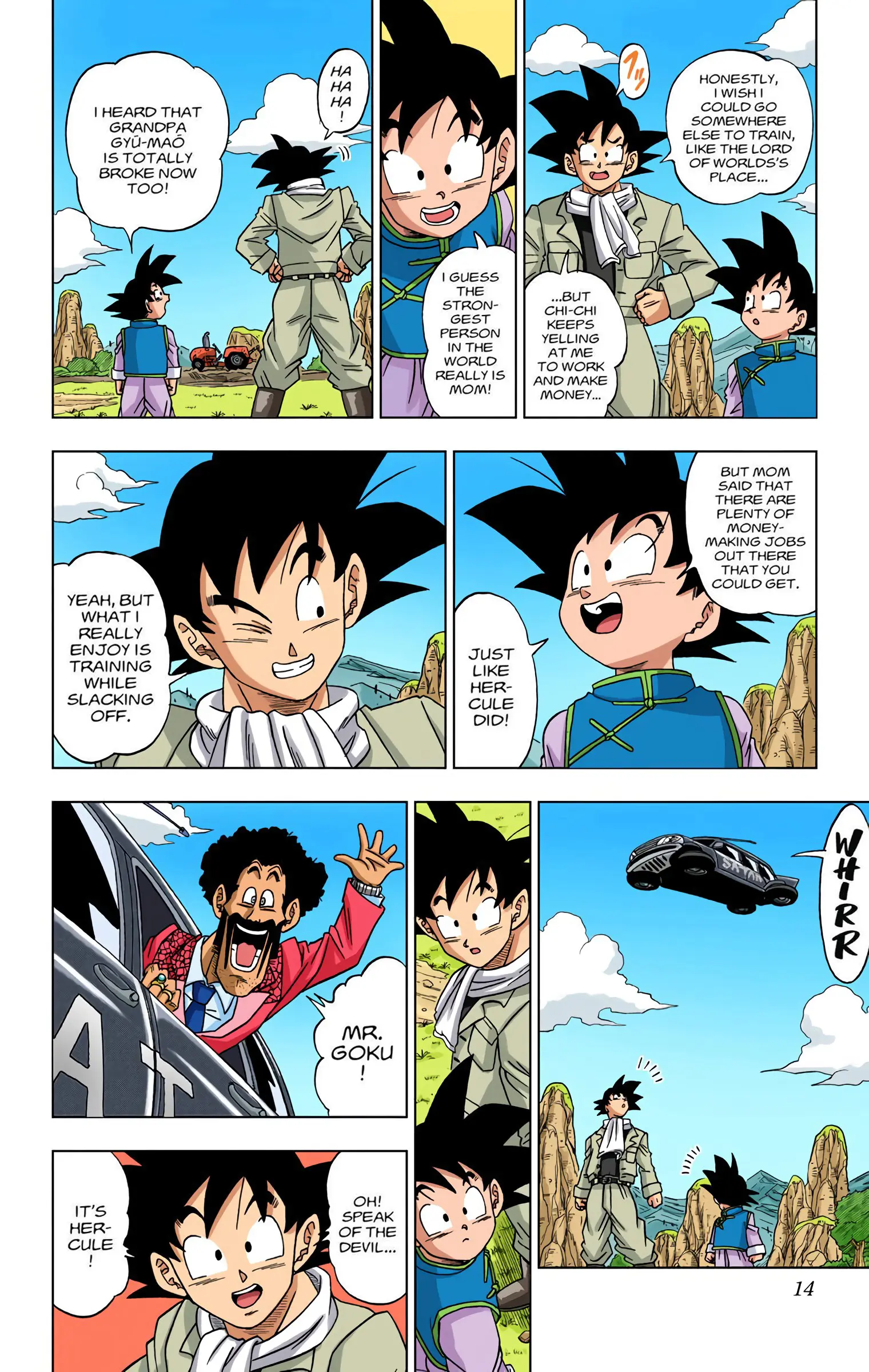 Dragon Ball Super Colored Manga — Chapter 1 — Page 13