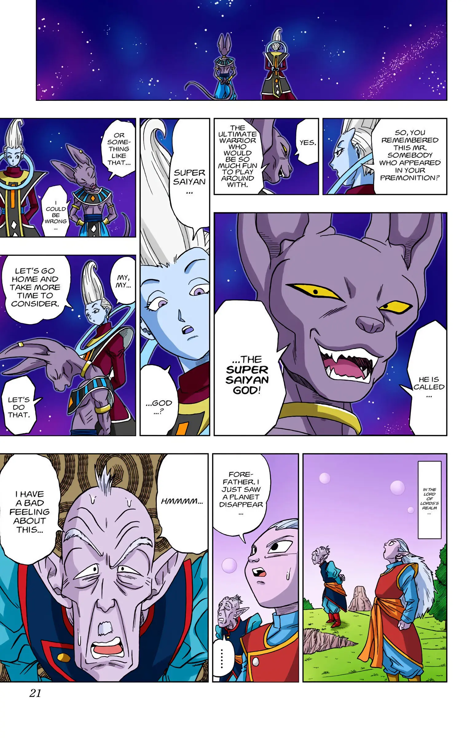 Dragon Ball Super Colored Manga — Chapter 1 — Page 20