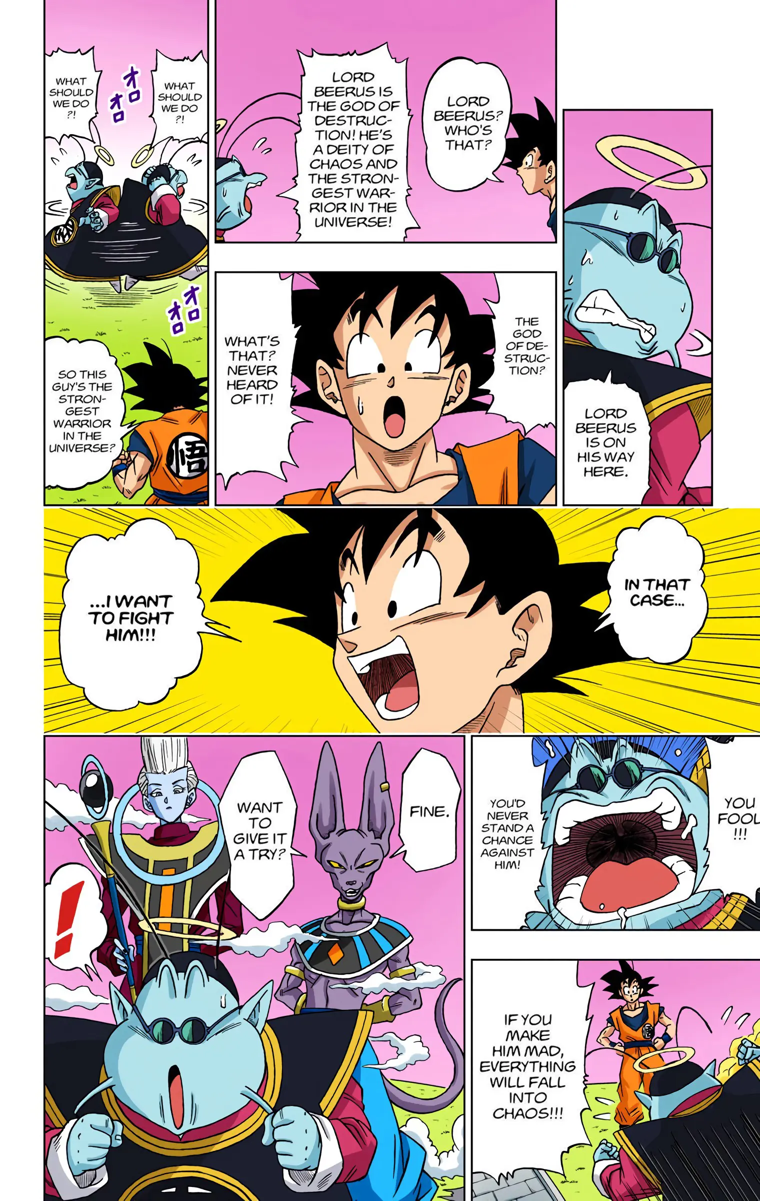 Dragon Ball Super Colored Manga — Chapter 2 — Page 4