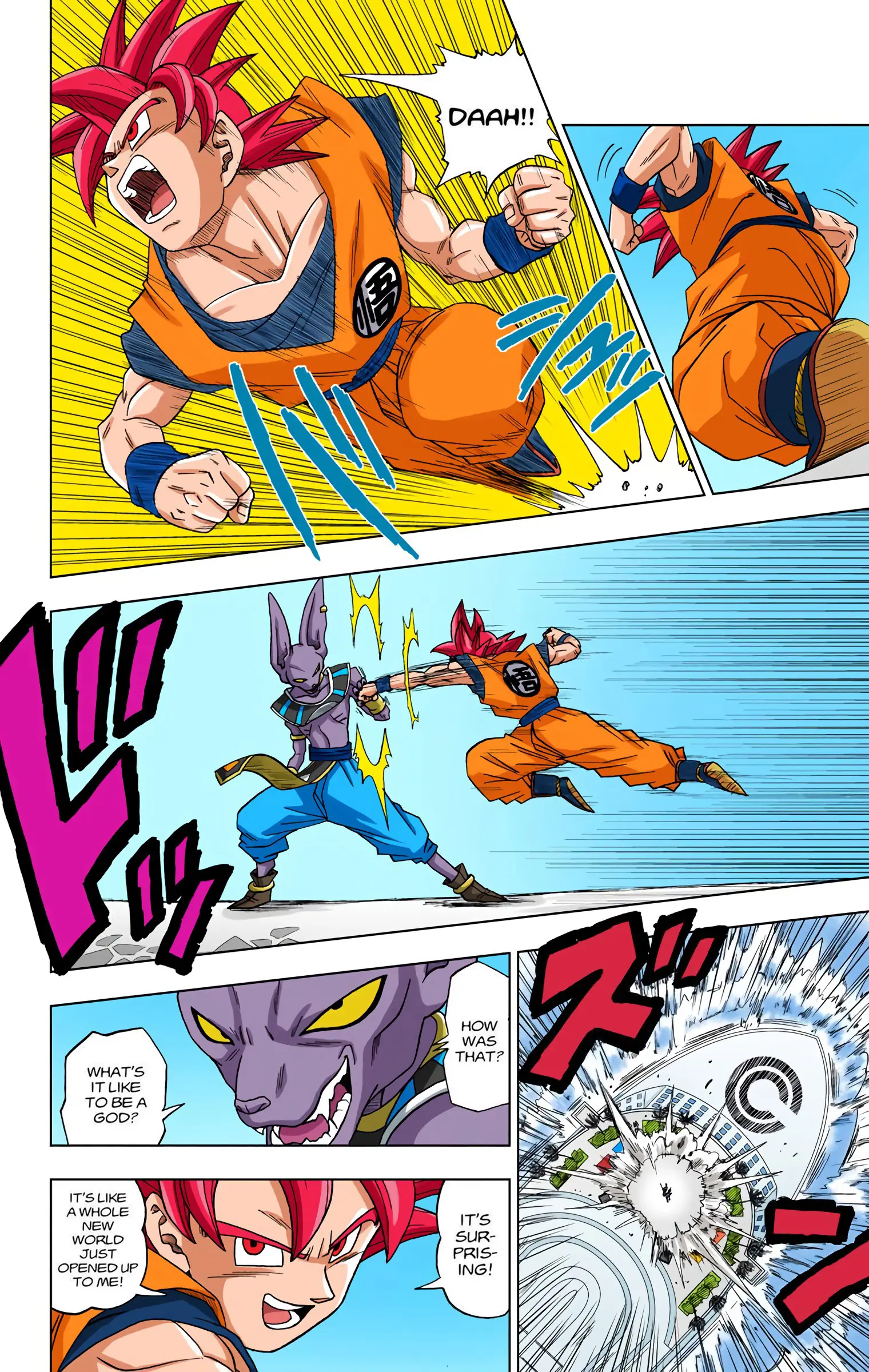 Dragon Ball Super Colored Manga — Chapter 4 — Page 4