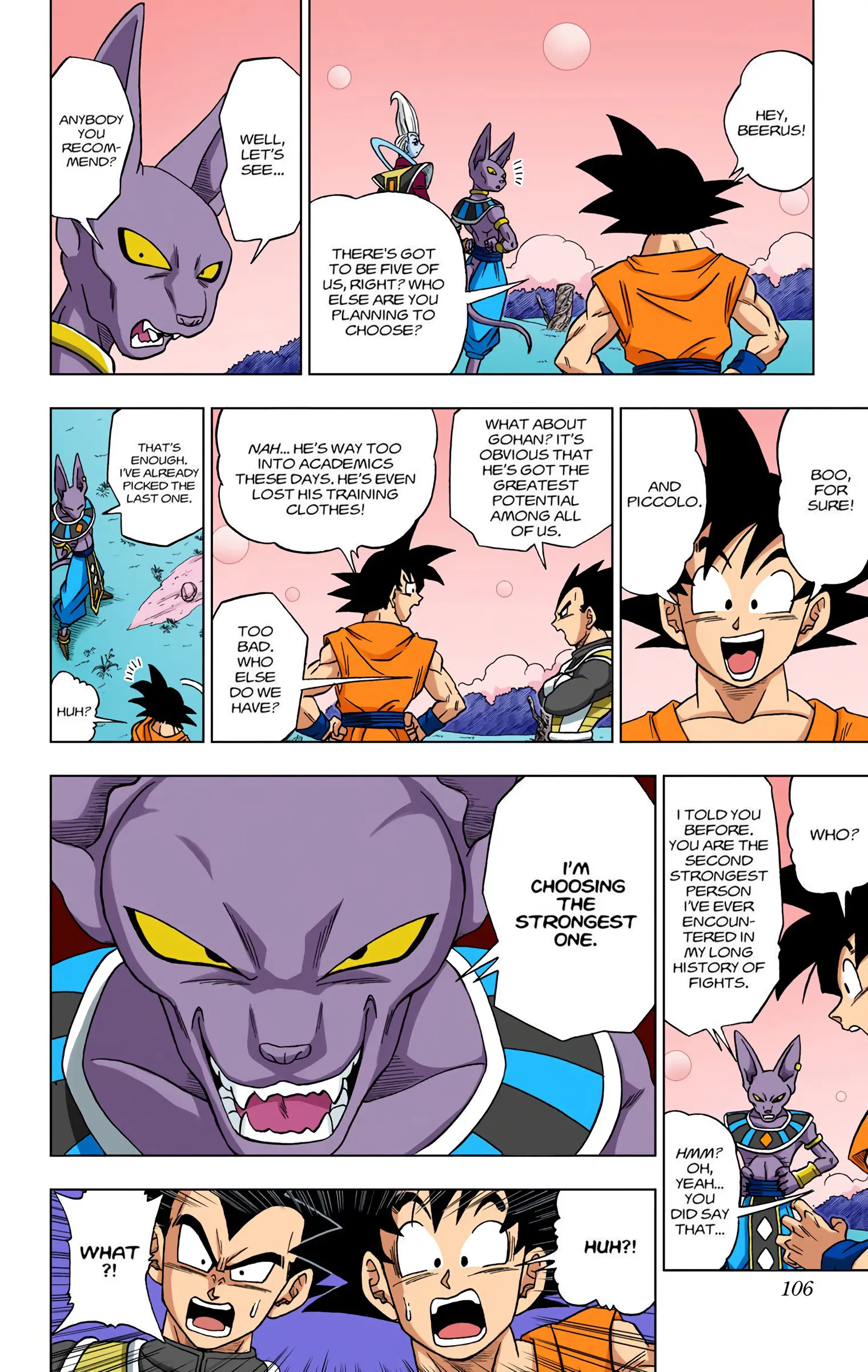 Dragon Ball Super Colored Manga — Chapter 6 — Page 12