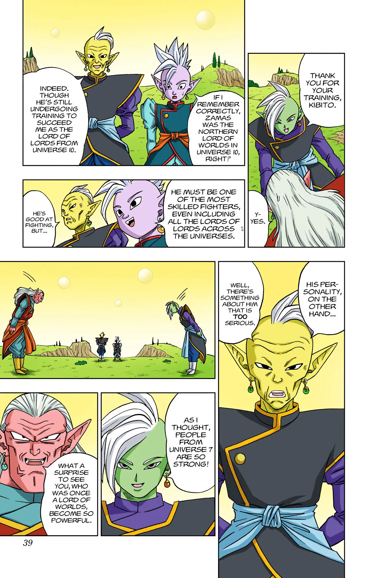 Dragon Ball Super Colored Manga — Chapter 16 — Page 38