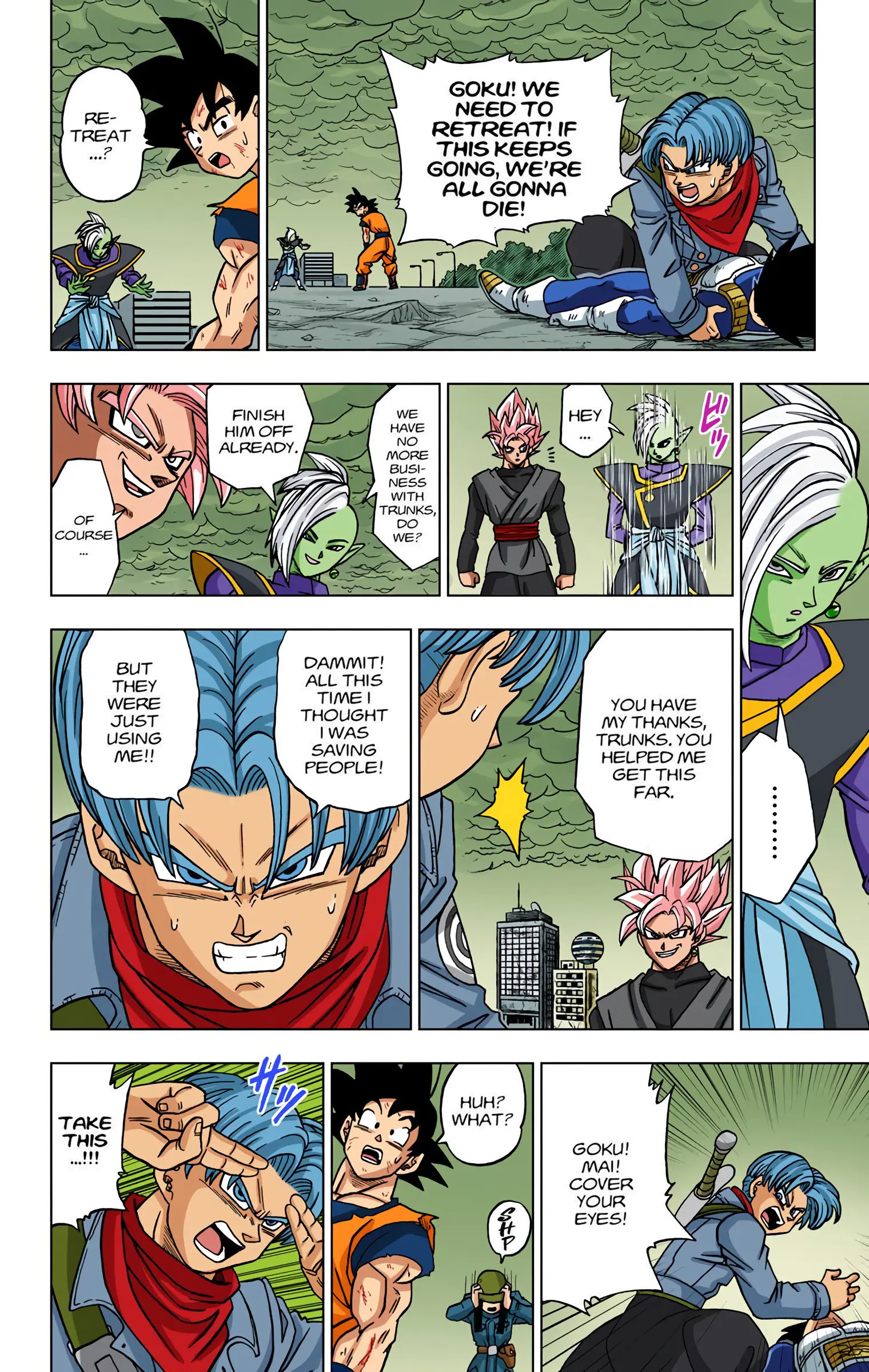 Dragon Ball Super Colored Manga — Chapter 20 — Page 30