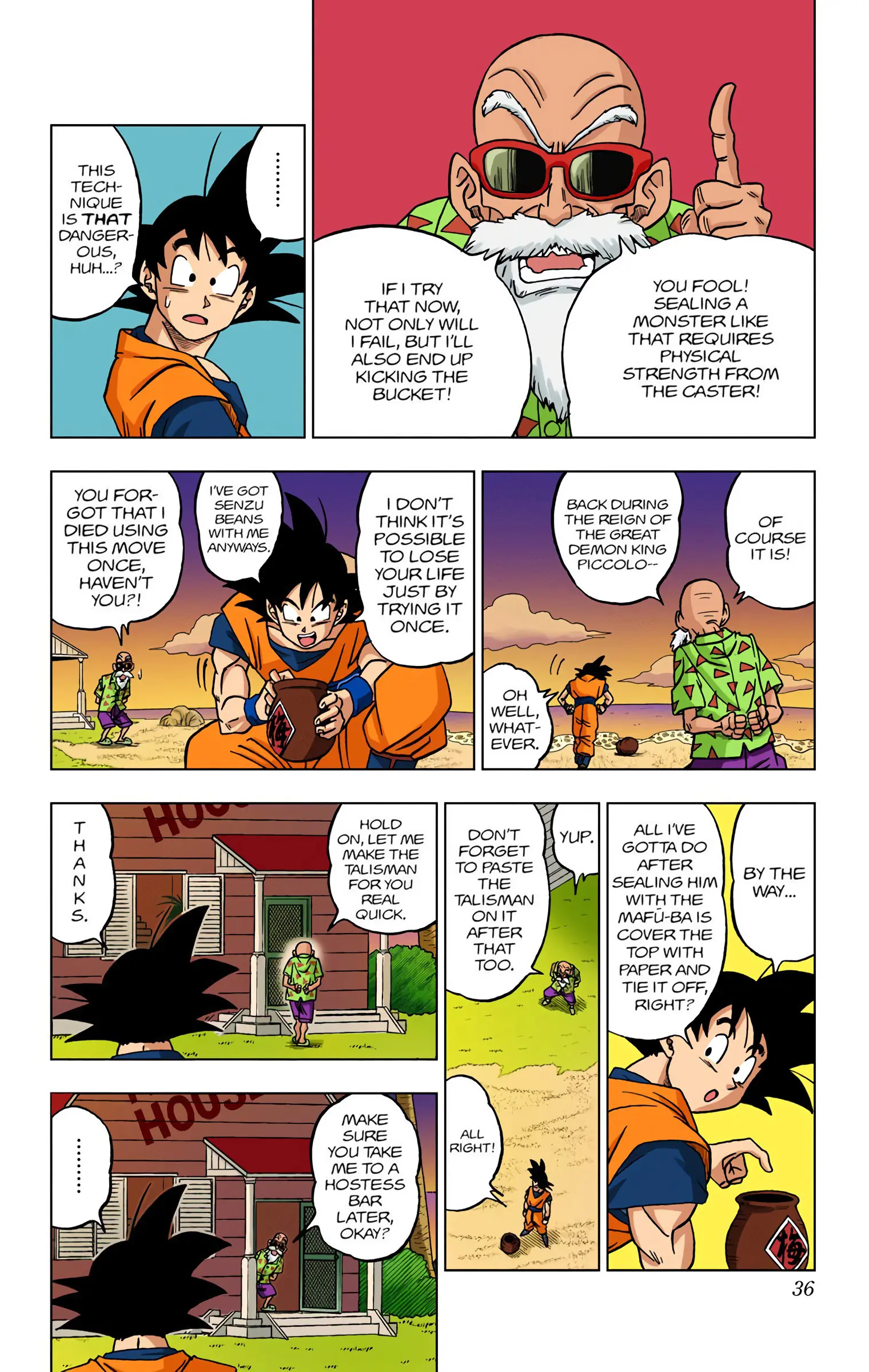 Dragon Ball Super Colored Manga — Chapter 21 — Page 35