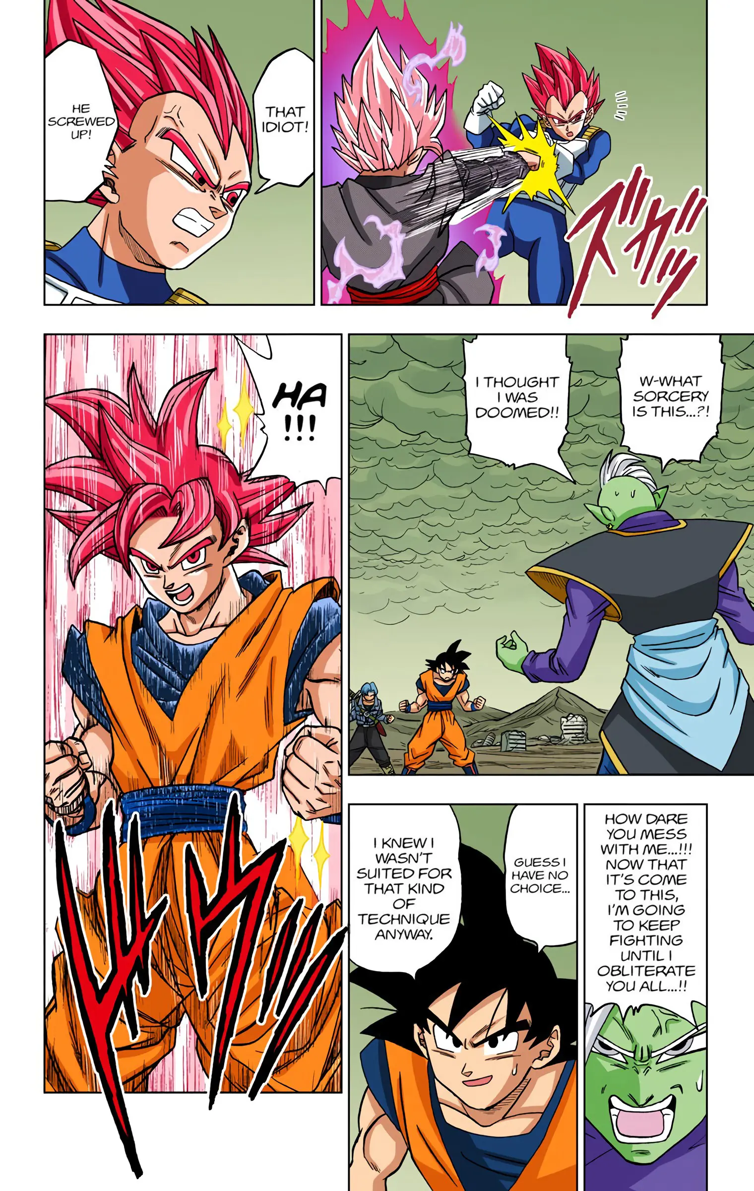 Dragon Ball Super Colored Manga — Chapter 22 — Page 34