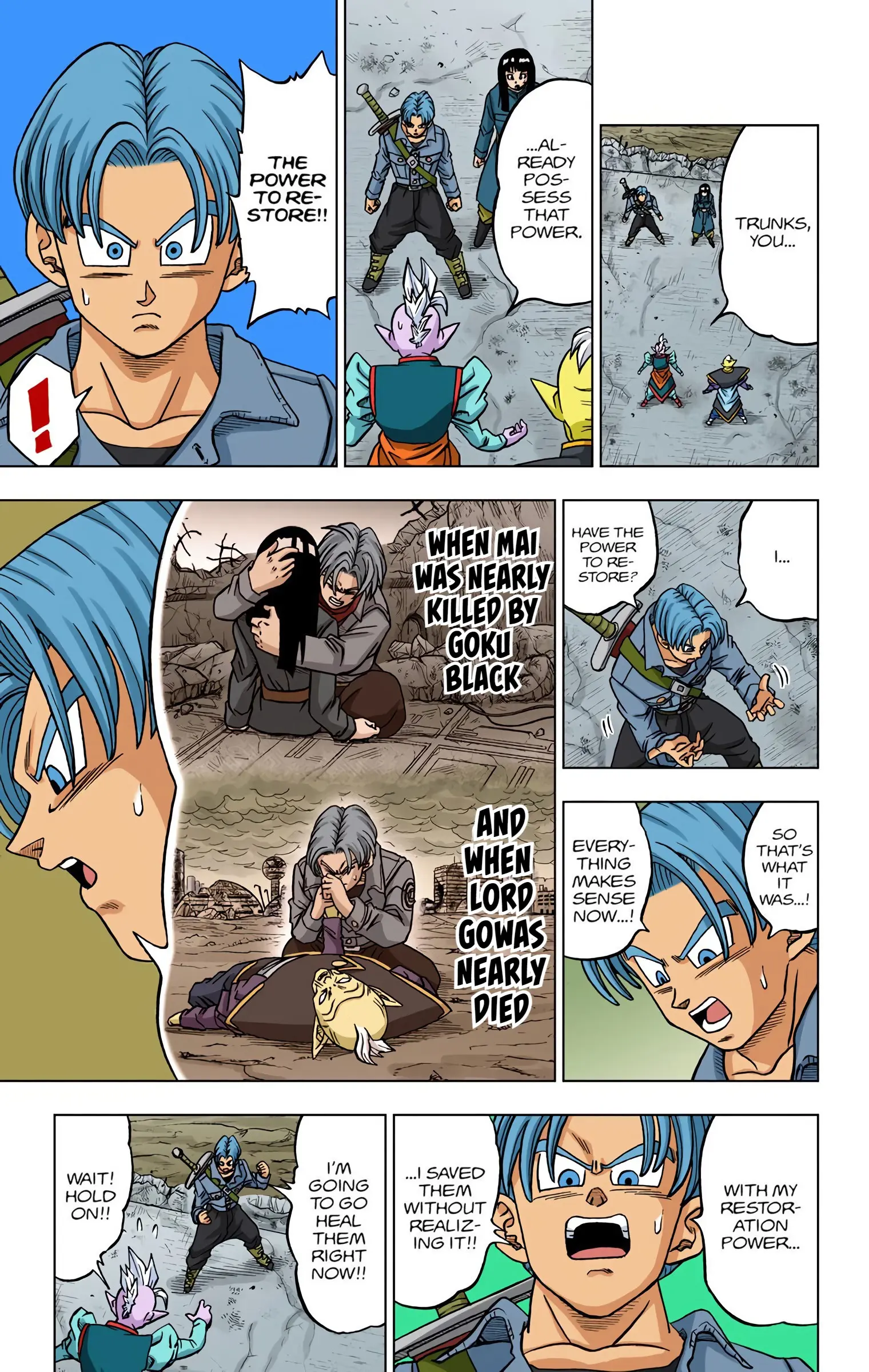 Dragon Ball Super Colored Manga — Chapter 24 — Page 9