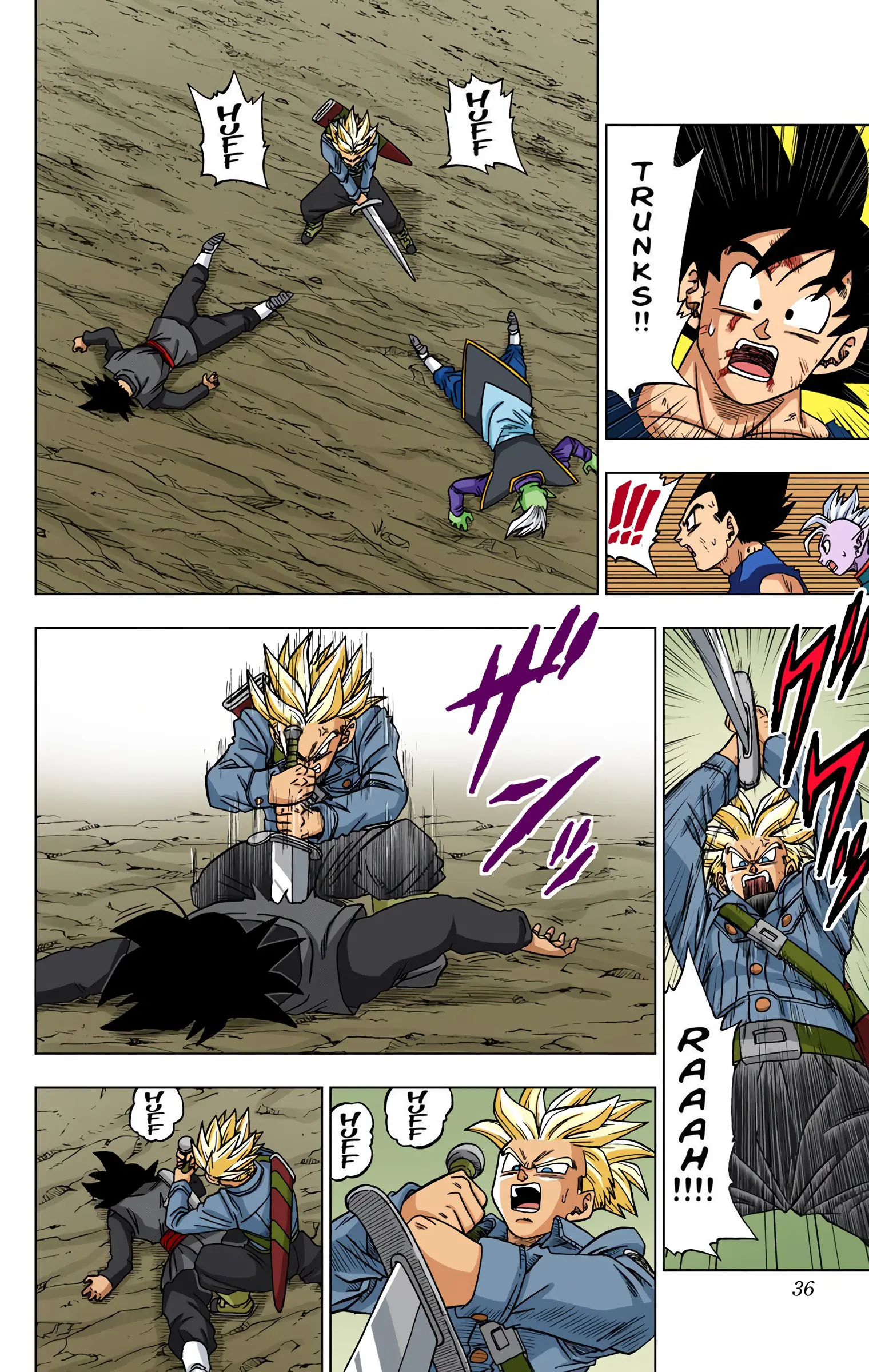 Dragon Ball Super Colored Manga — Chapter 25 — Page 35