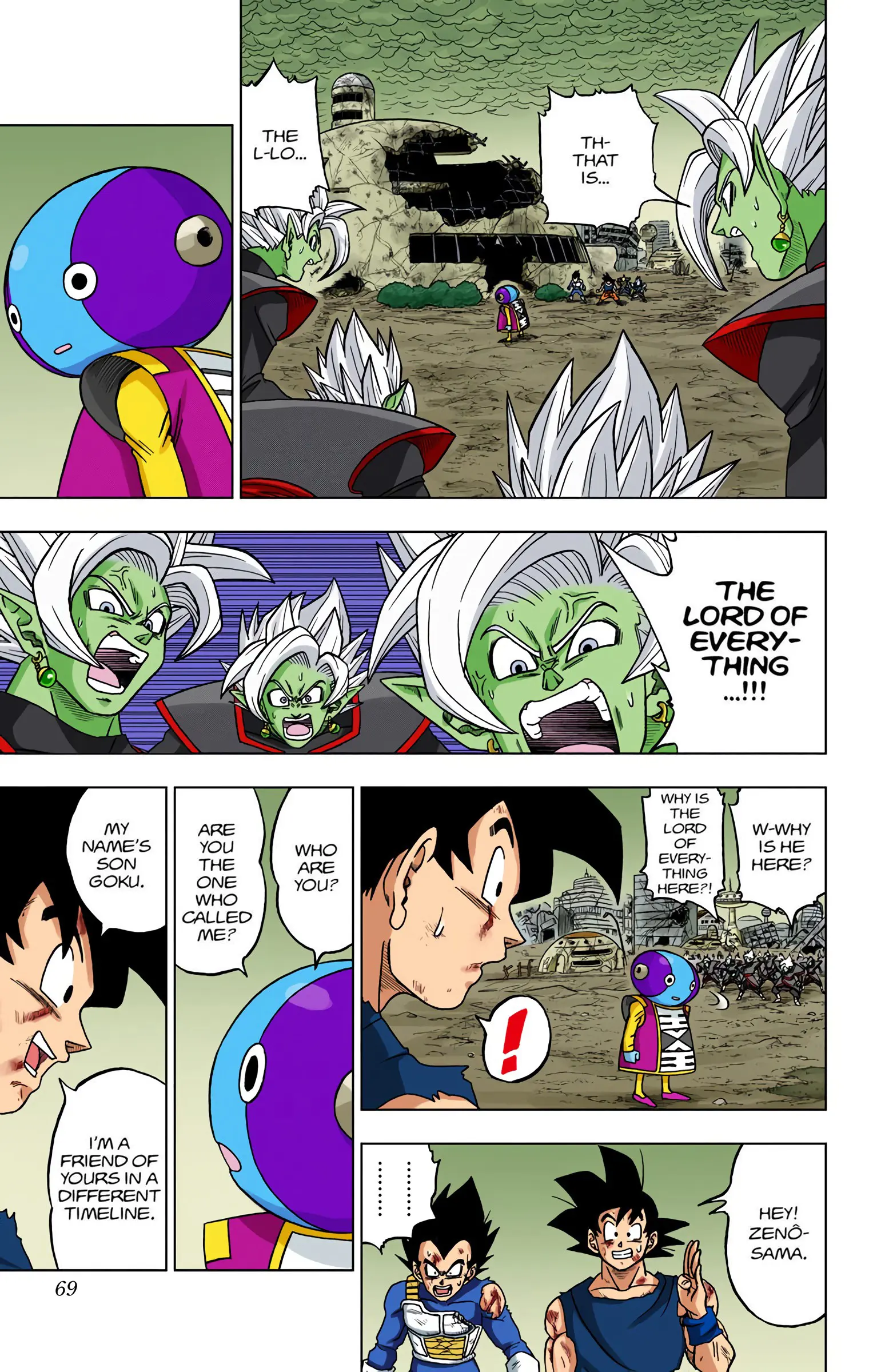 Dragon Ball Super Colored Manga — Chapter 26 — Page 17