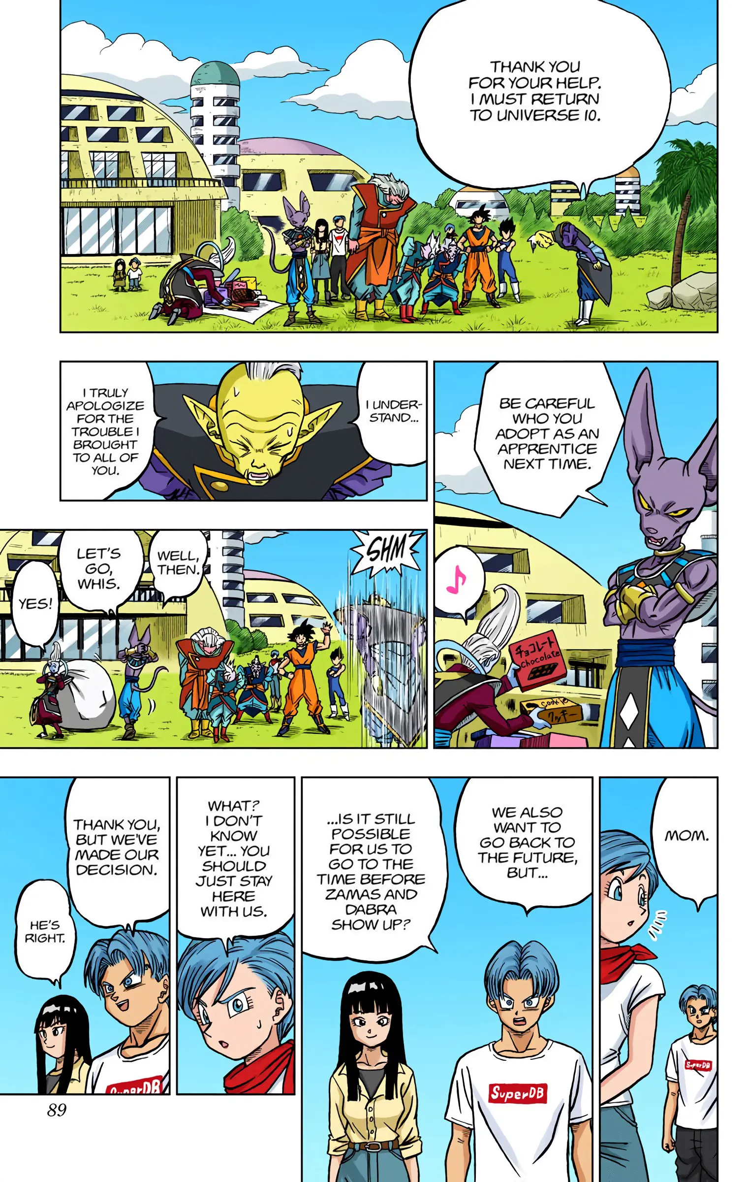 Dragon Ball Super Colored Manga — Chapter 26 — Page 37