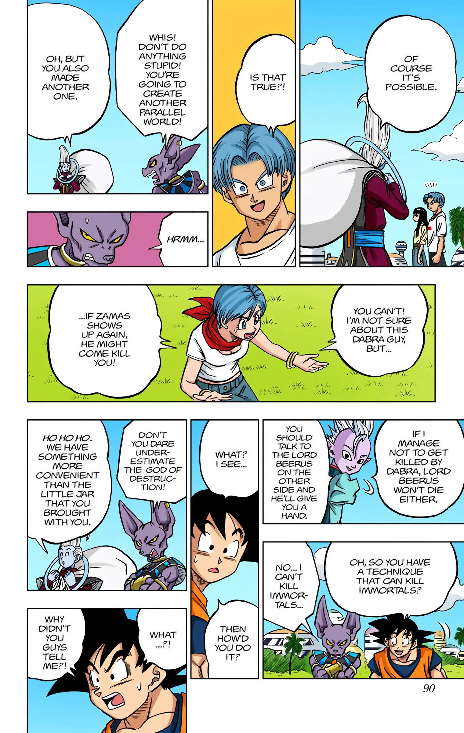 Dragon Ball Super Colored Manga — Chapter 26 — Page 38
