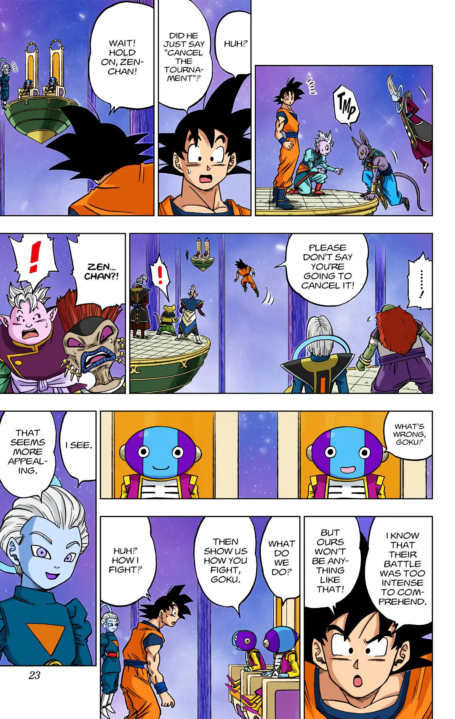 Dragon Ball Super Colored Manga — Chapter 29 — Page 22