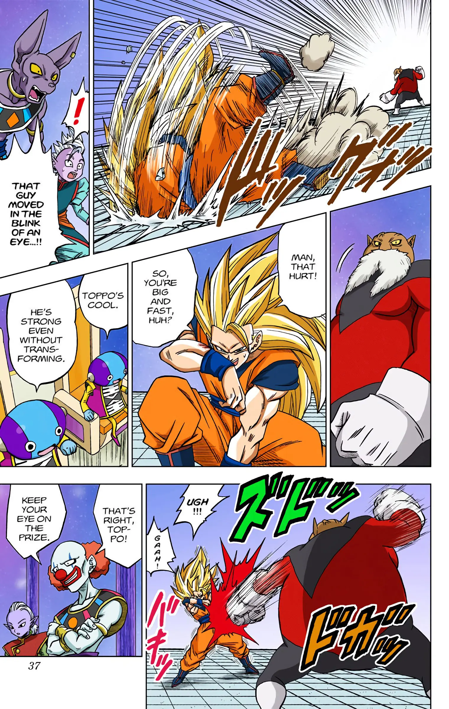 Dragon Ball Super Colored Manga — Chapter 29 — Page 36