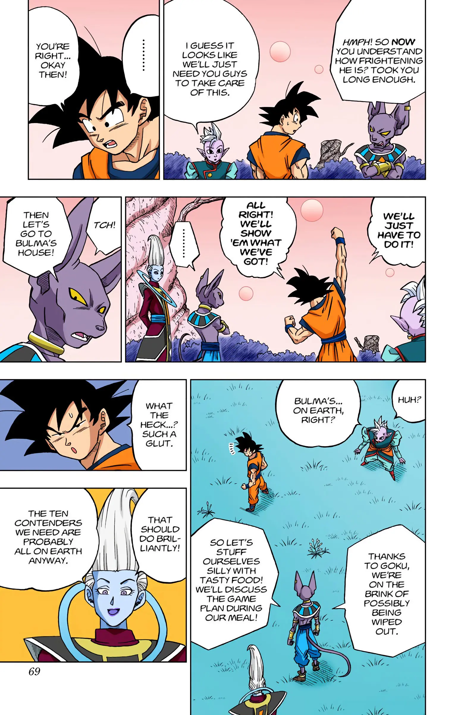 Dragon Ball Super Colored Manga — Chapter 30 — Page 17