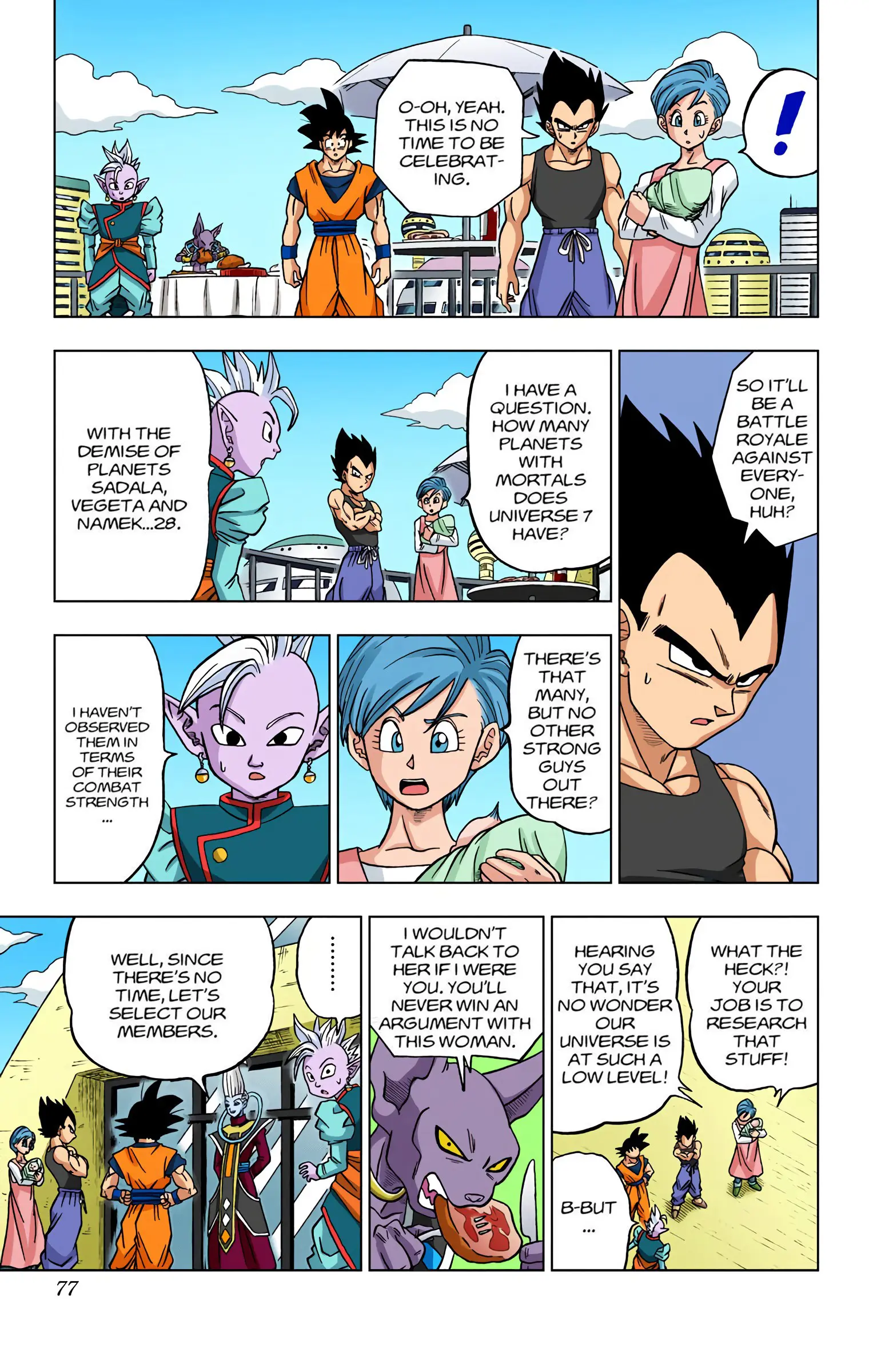 Dragon Ball Super Colored Manga — Chapter 30 — Page 25