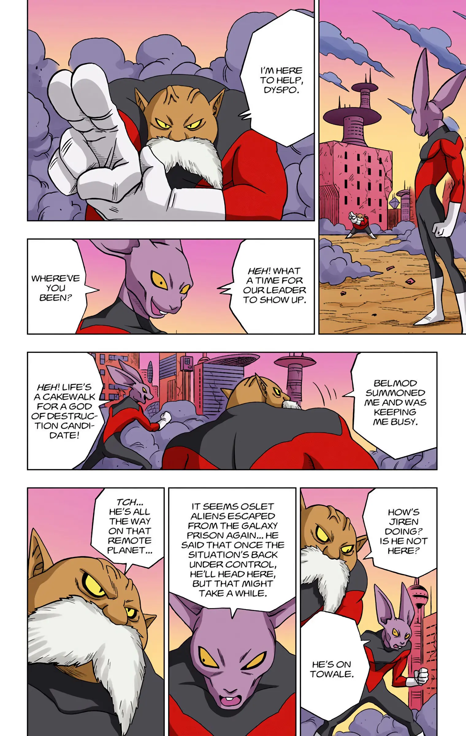 Dragon Ball Super Colored Manga — Chapter 30 — Page 34