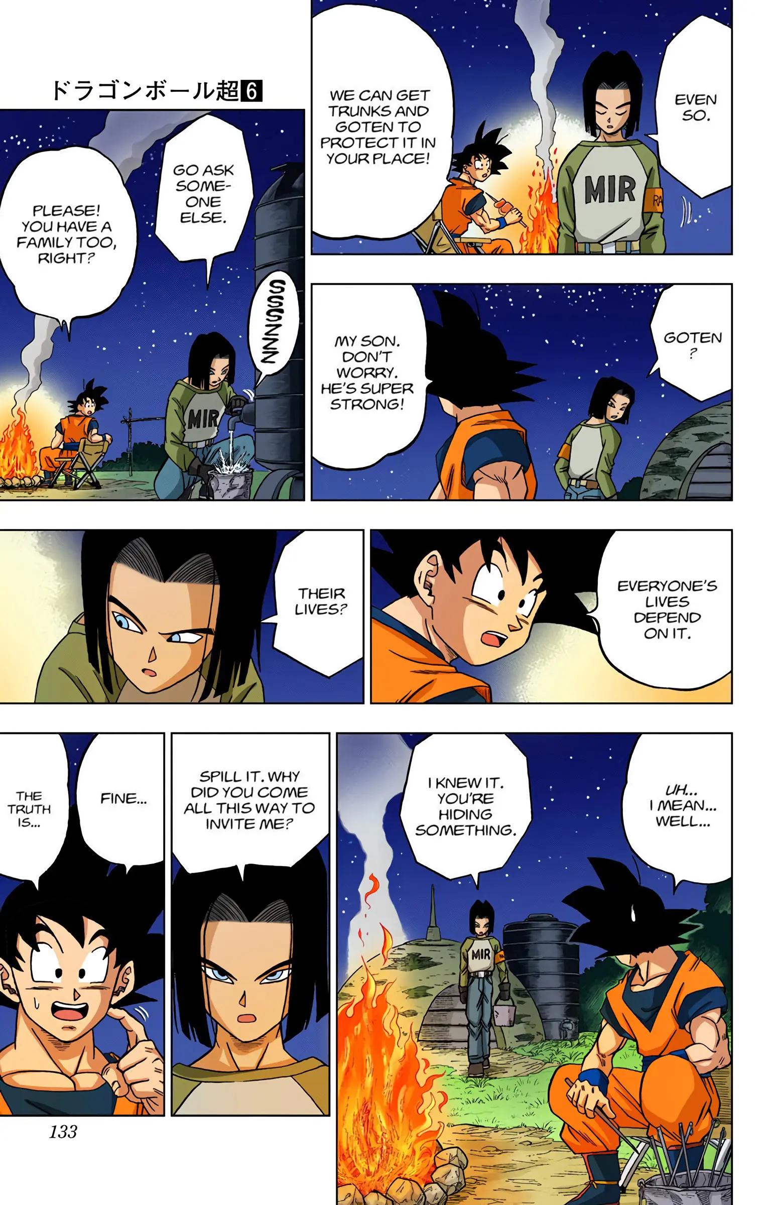 Dragon Ball Super Colored Manga — Chapter 31 — Page 35