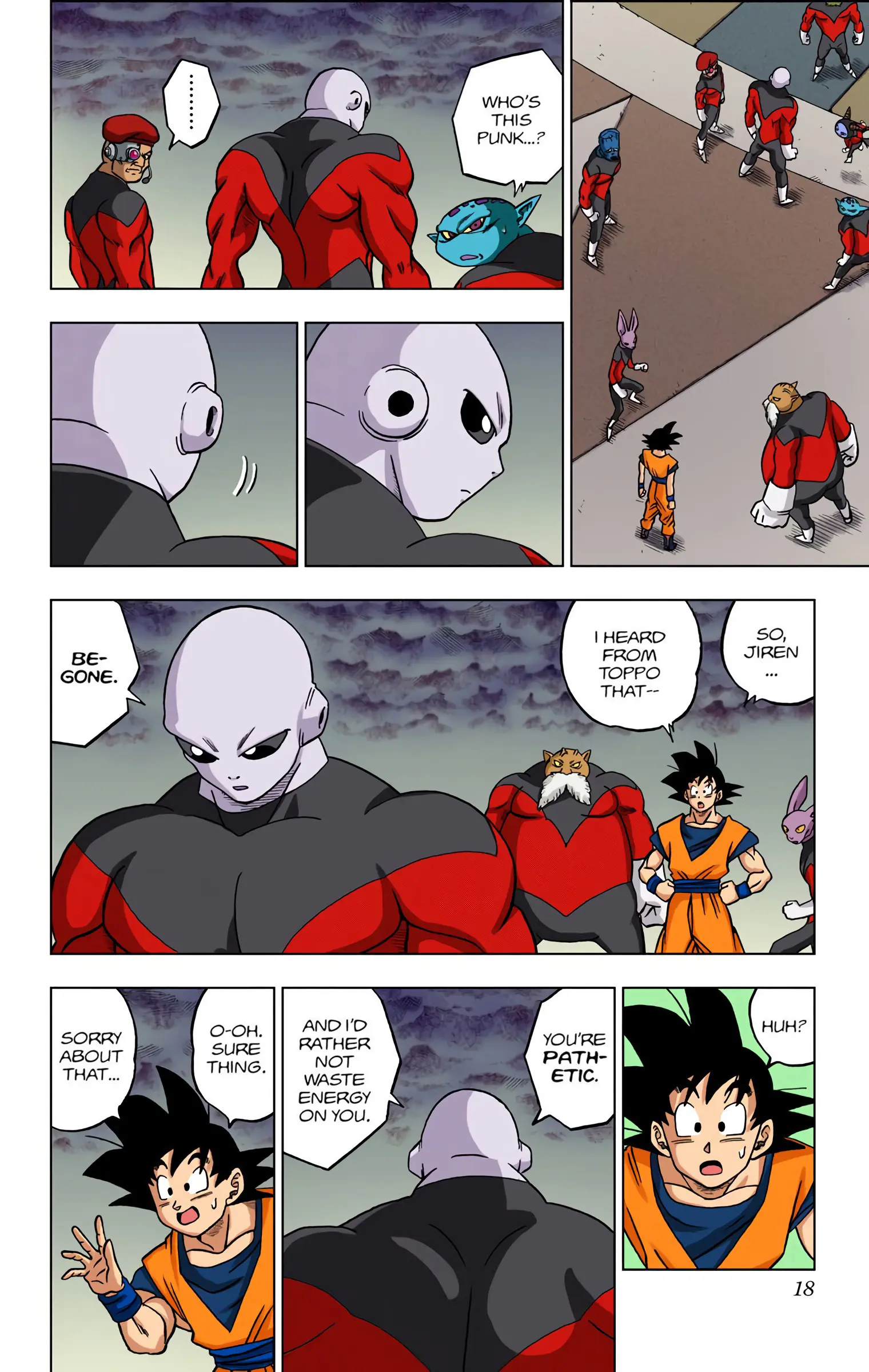 Dragon Ball Super Colored Manga — Chapter 33 — Page 17